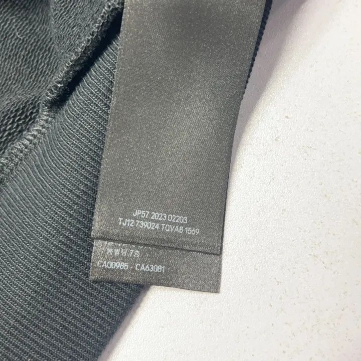 Balenciaga Balenciaga Tape Logo Black Hoodie 0079-2507 Size US M / EU 48-50 / 2 - 5 Thumbnail