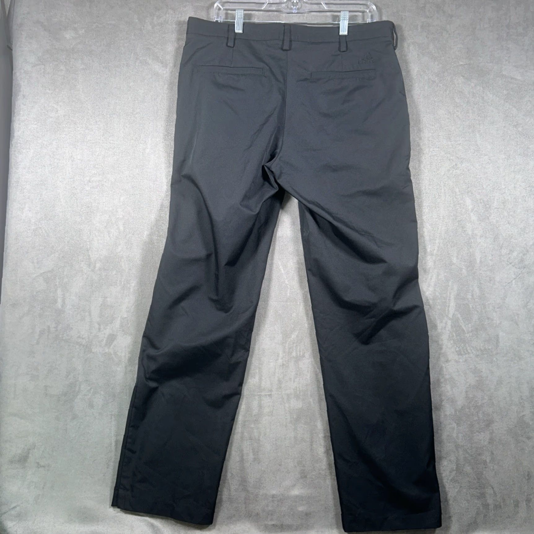 Adidas Adidas Mens Pants Black 34x32 Hybrid Golf Performance Straight Slash Pockets Size US 34 / EU 50 - 6 Thumbnail