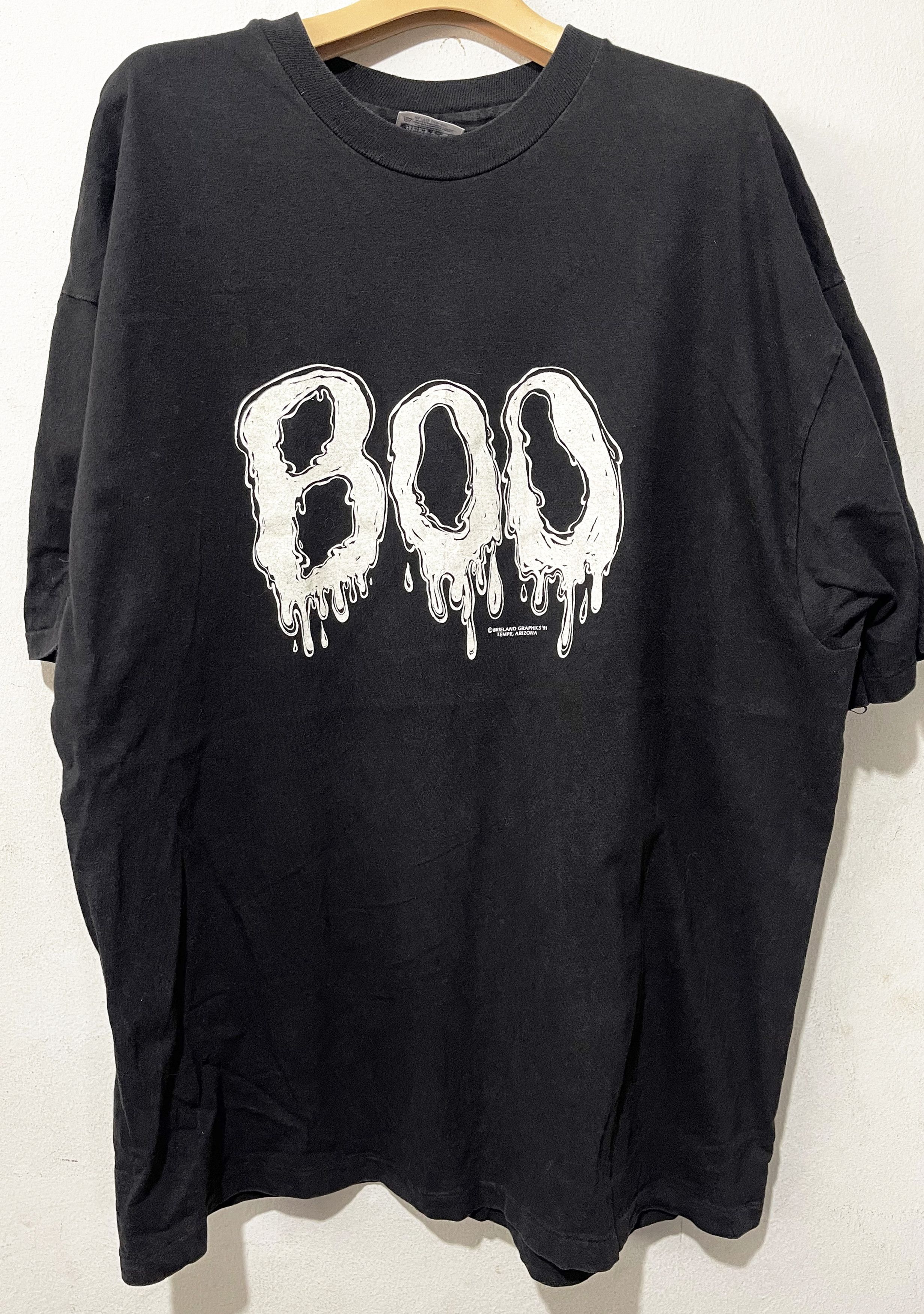 Band Tees × Vintage Vintage 90s Boo Shirt Size US XL / EU 56 / 4 - 1 Thumbnail