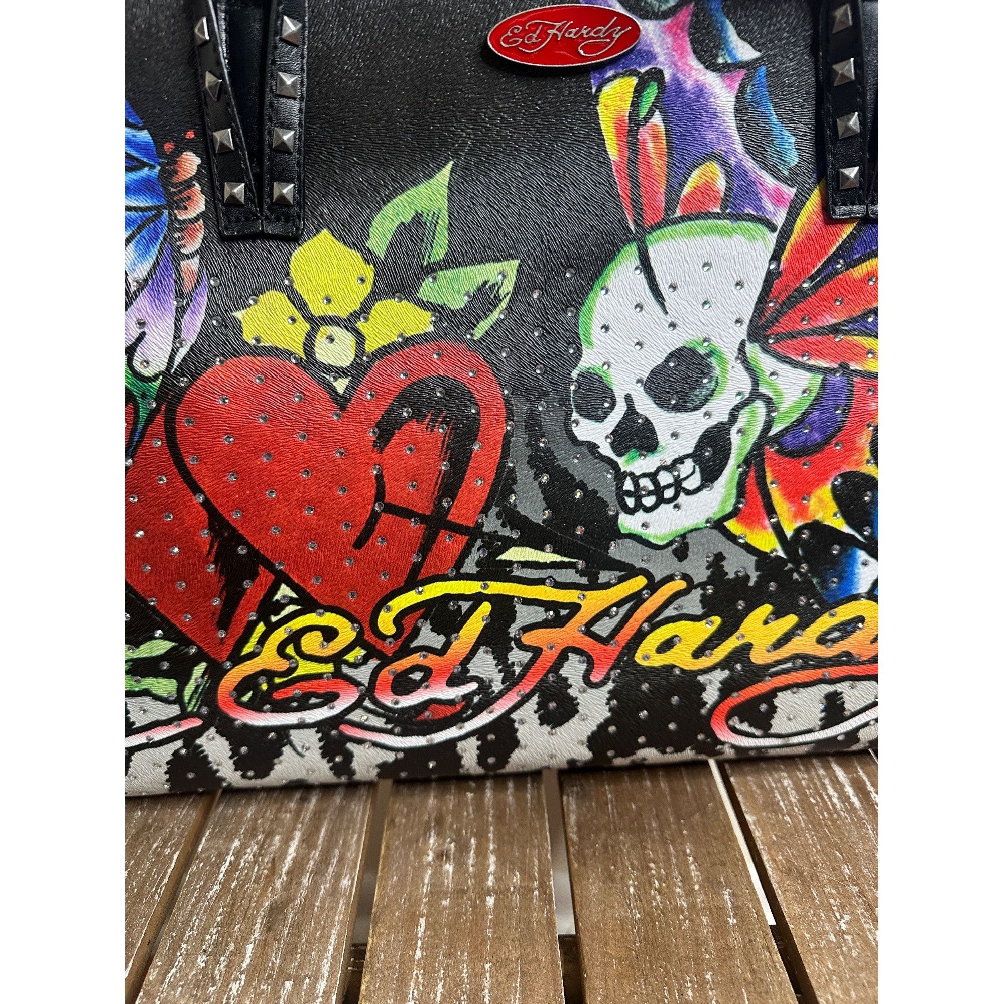 Ed Hardy Ed Hardy Tote Bag Size ONE SIZE - 4 Thumbnail
