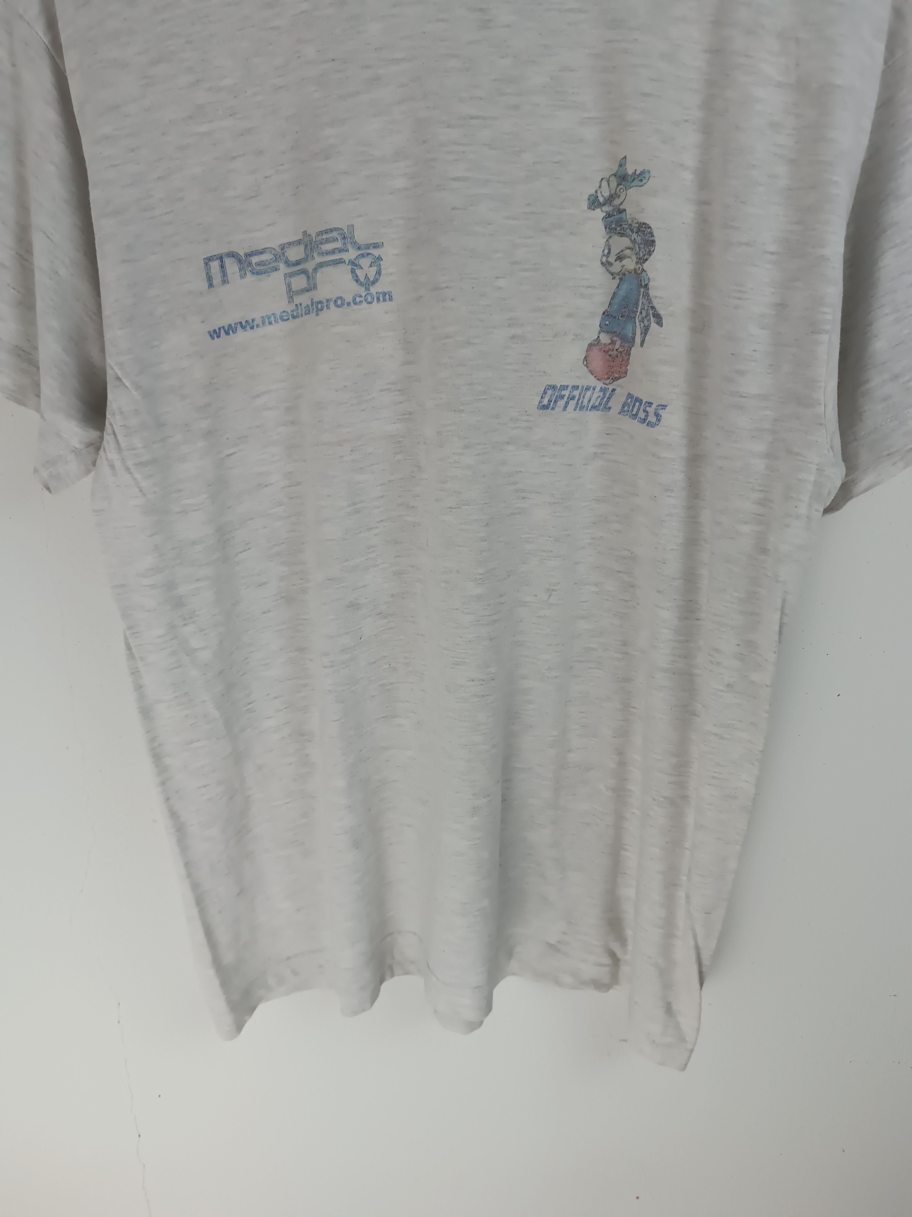 Vintage VINTAGE Y2K MEDIAL PRO DISTRESSED TE VERY RARE SEXY ADULT Size US M / EU 48-50 / 2 - 6 Thumbnail