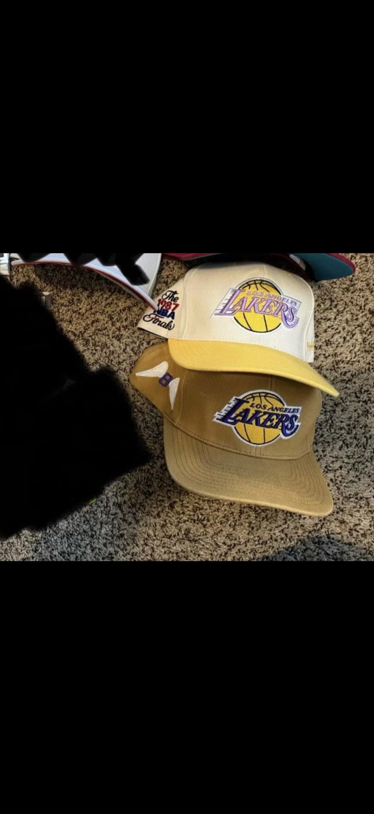 Mitchell & Ness 2 lakers hats Size ONE SIZE - 1 Preview