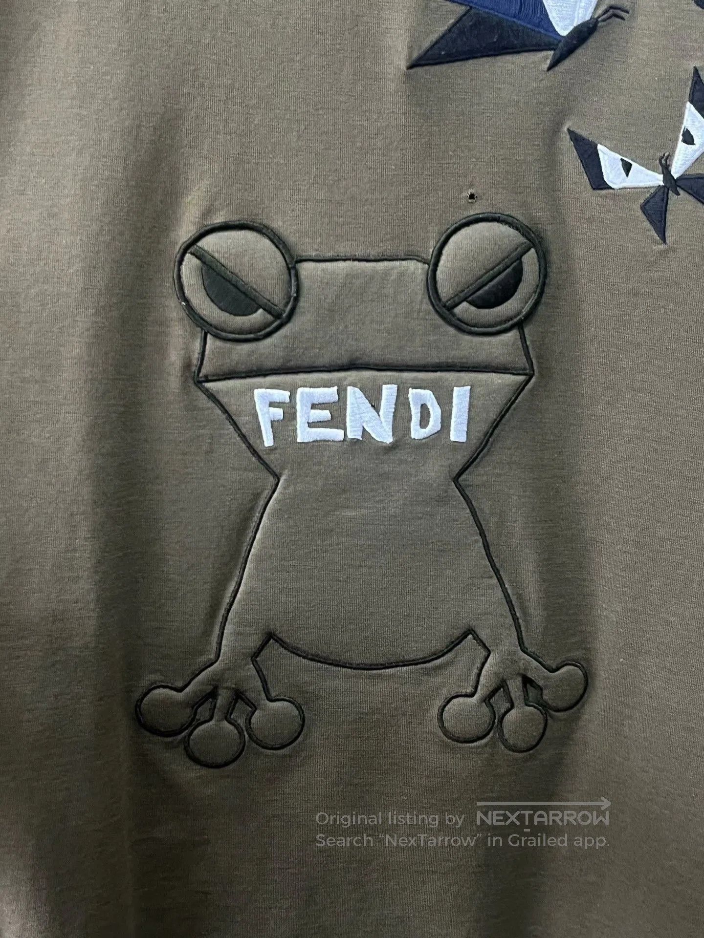 Fendi Fendi Frog Print Short-Sleeve T-Shirt. Size US M / EU 48-50 / 2 - 4 Thumbnail