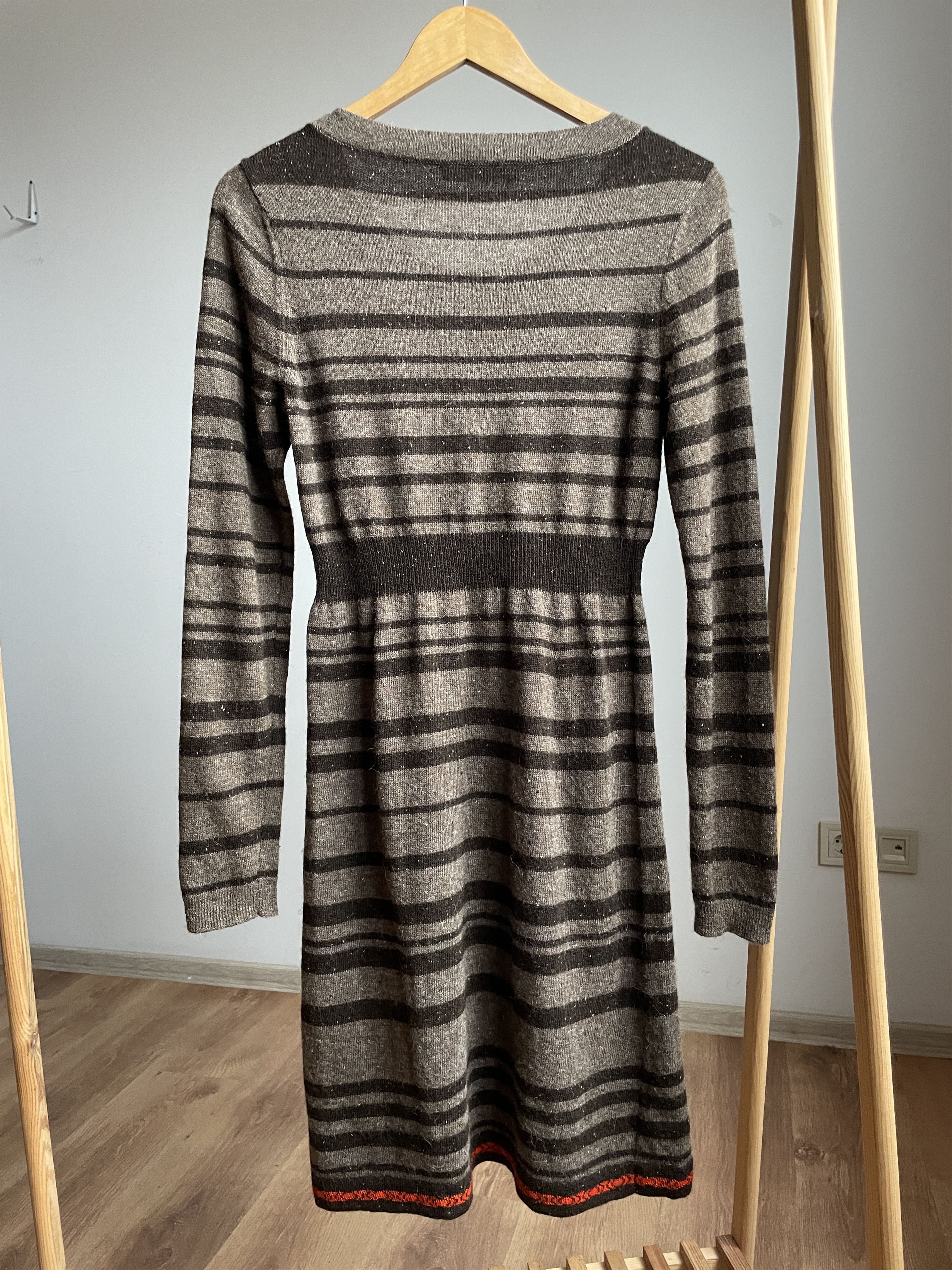 Other Peruvian Connection Striped Wool Midi Dress Size S Size S / US 4 / IT 40 - 2 Thumbnail