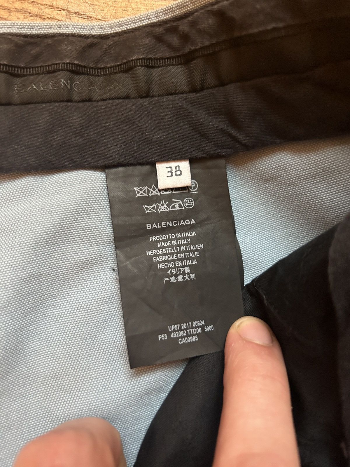 Balenciaga FW17 Runway Tailored 3M Moto Pants Size US 29 - 6 Thumbnail