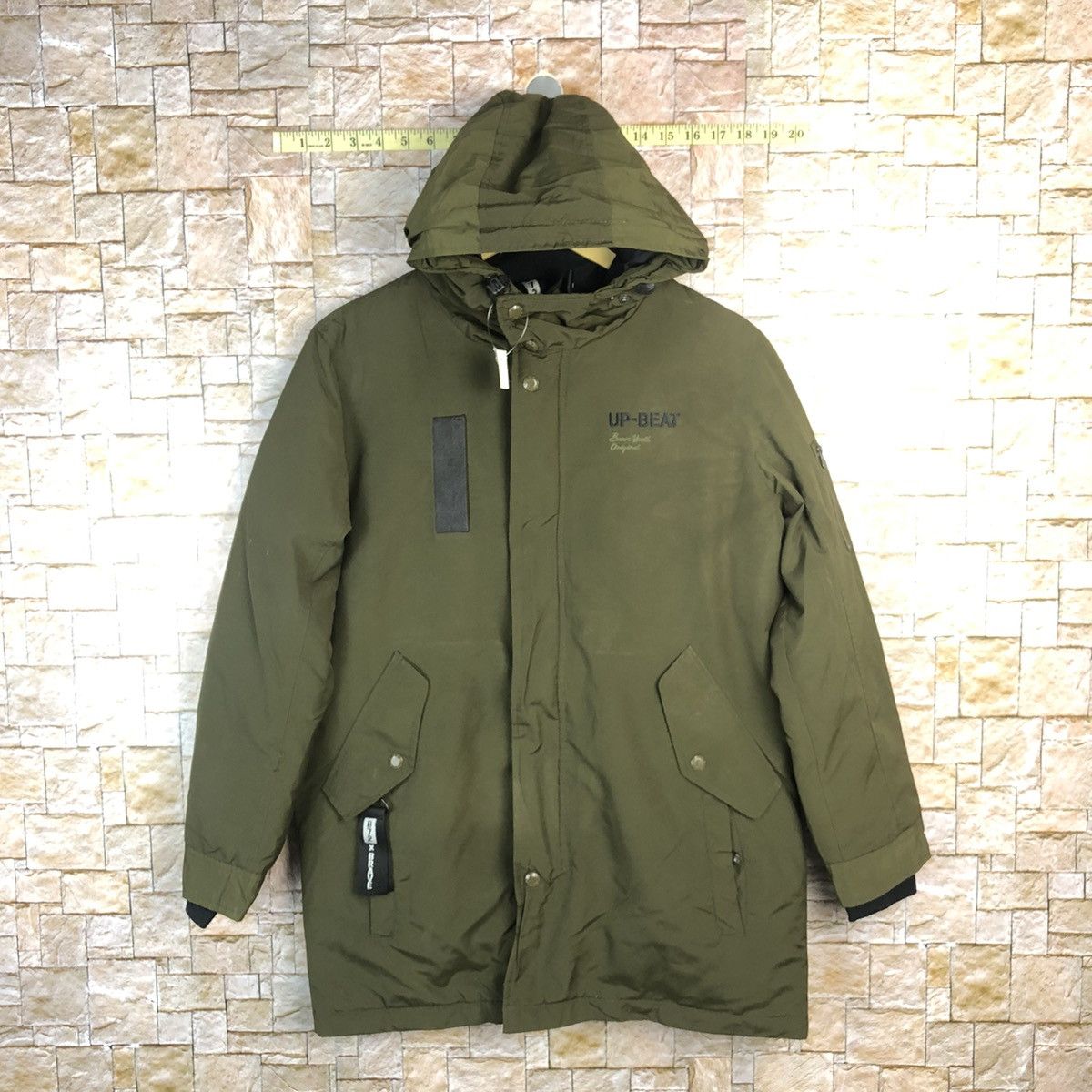 Japanese Brand × Vintage JCB Up-Belt Green Parkas Hoodie #A470 Size US S / EU 44-46 / 1 - 1 Thumbnail