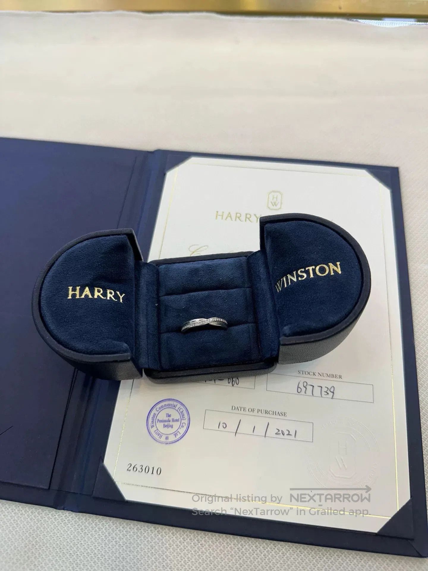 Harry Winston Harry Winston Diamond Ring Size 52. Size ONE SIZE - 2 Thumbnail