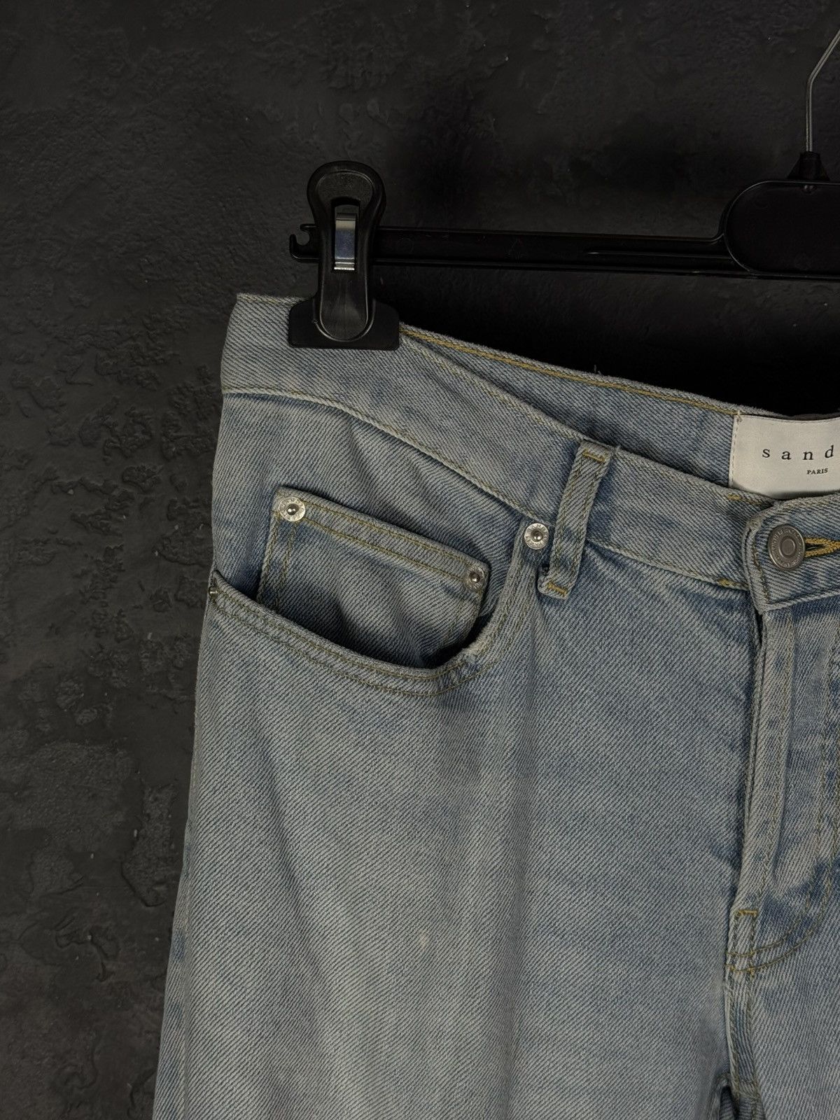 Sandro Sandro Paris Etroit Luxury Men's Denim Jeans Size 31 Size US 31 - 6 Thumbnail