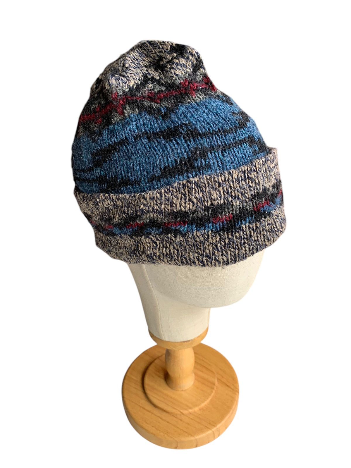 Japanese Brand × Kapital × Vintage Knitted Made In Usa Rare Design Winter Session Beanie Hats Size ONE SIZE - 5 Thumbnail