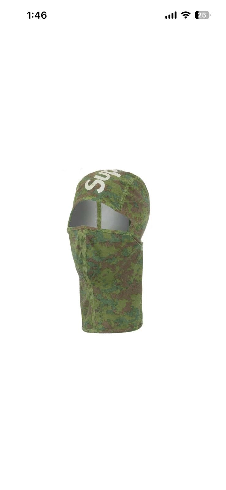 Supreme Supreme Heat Reactive Digi Camo Balaclava Size ONE SIZE - 2 Thumbnail
