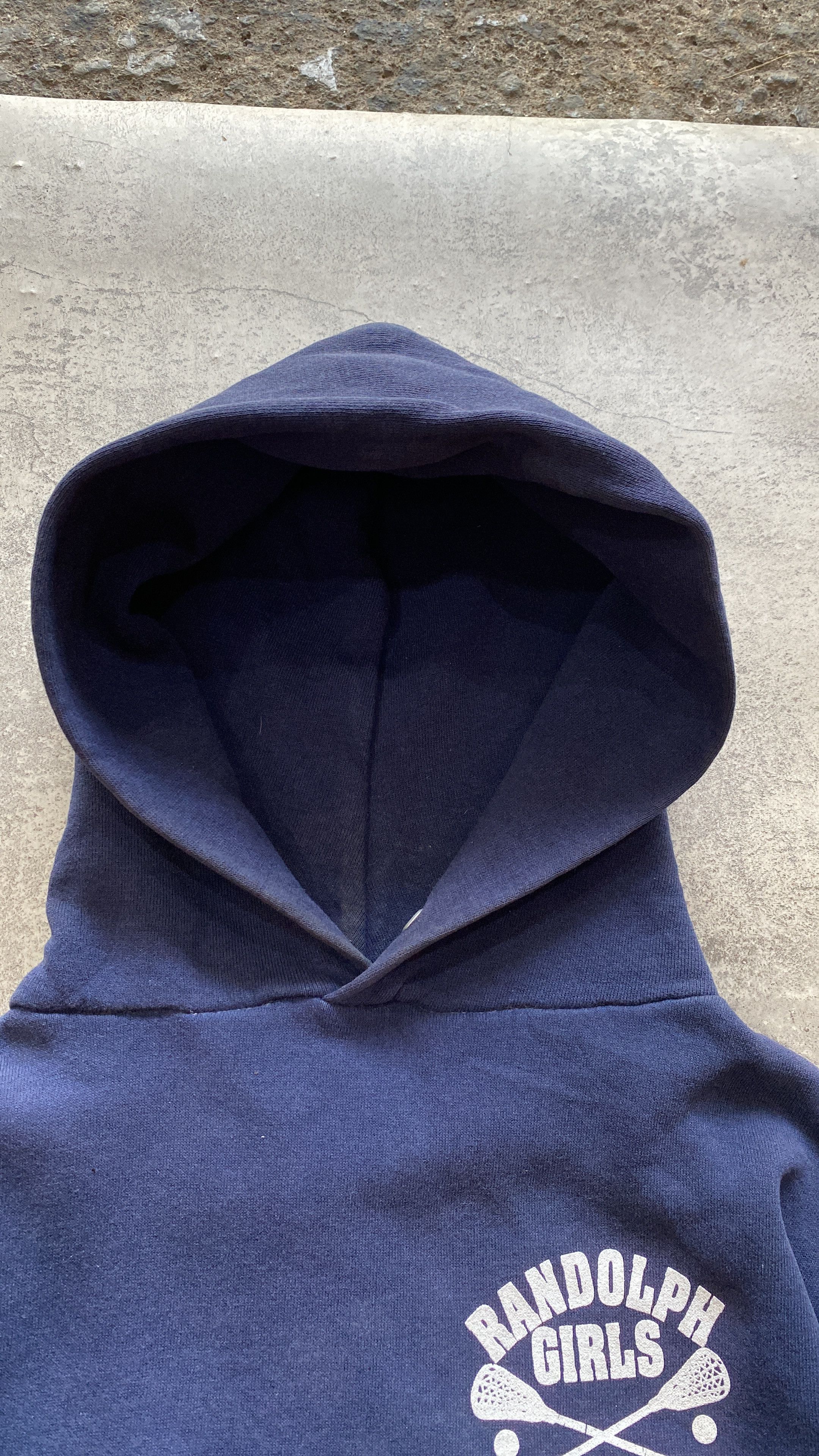 If Six Was Nine × Japanese Brand × Le Grande Bleu (L.G.B.) 2000s Jezers boxyfit navy hoodie Size US S / EU 44-46 / 1 - 2 Thumbnail