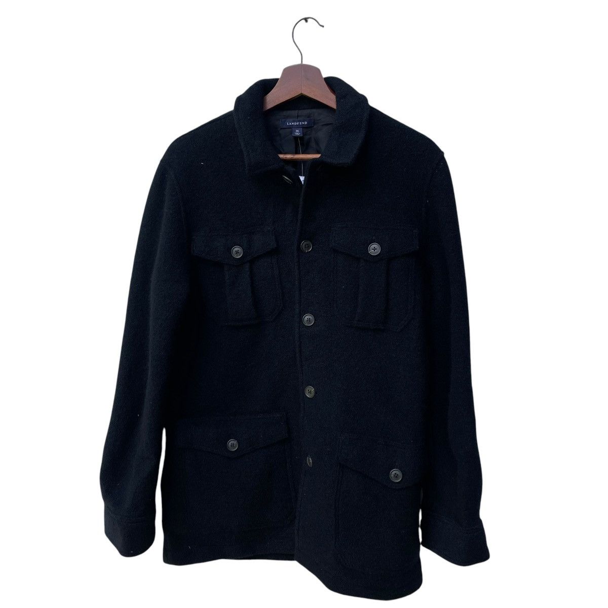 Lands' End Vintage Land End Wool Jacket Size M / US 6-8 / IT 42-44 - 1 Thumbnail