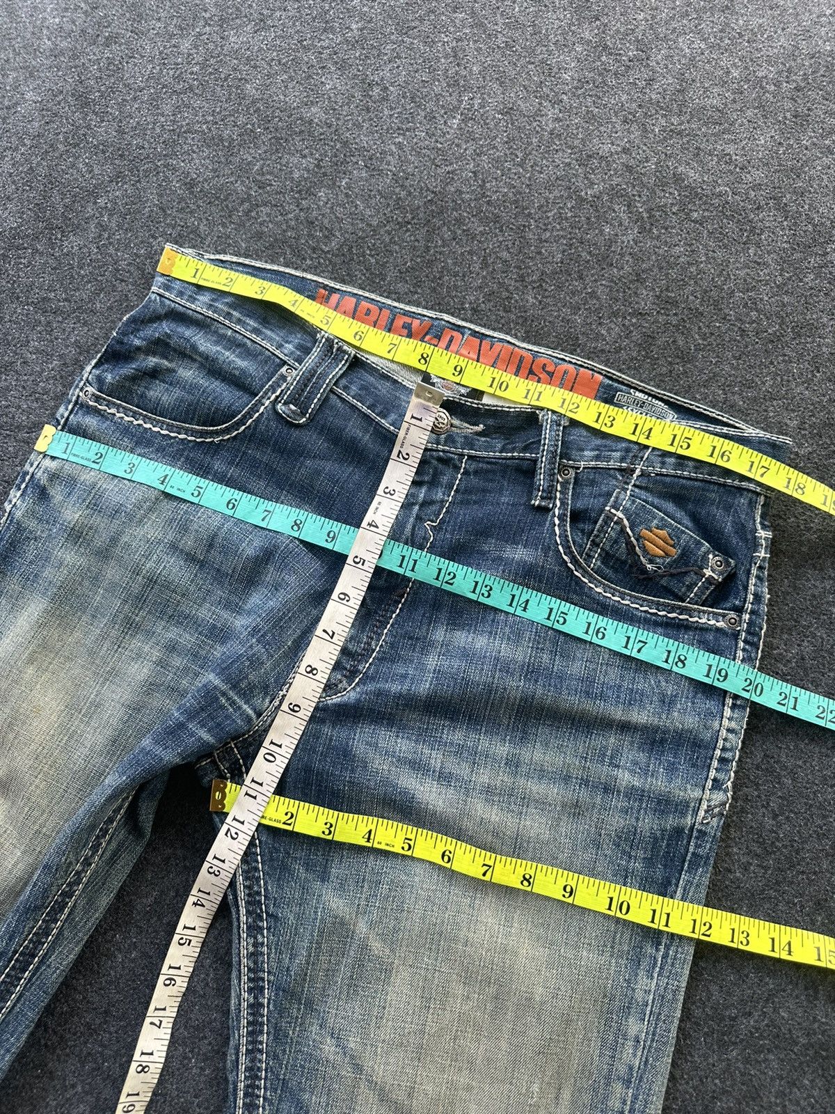 Harley Davidson Harley Davidson Vintage Denim D266 Size US 34 / EU 50 - 12 Thumbnail