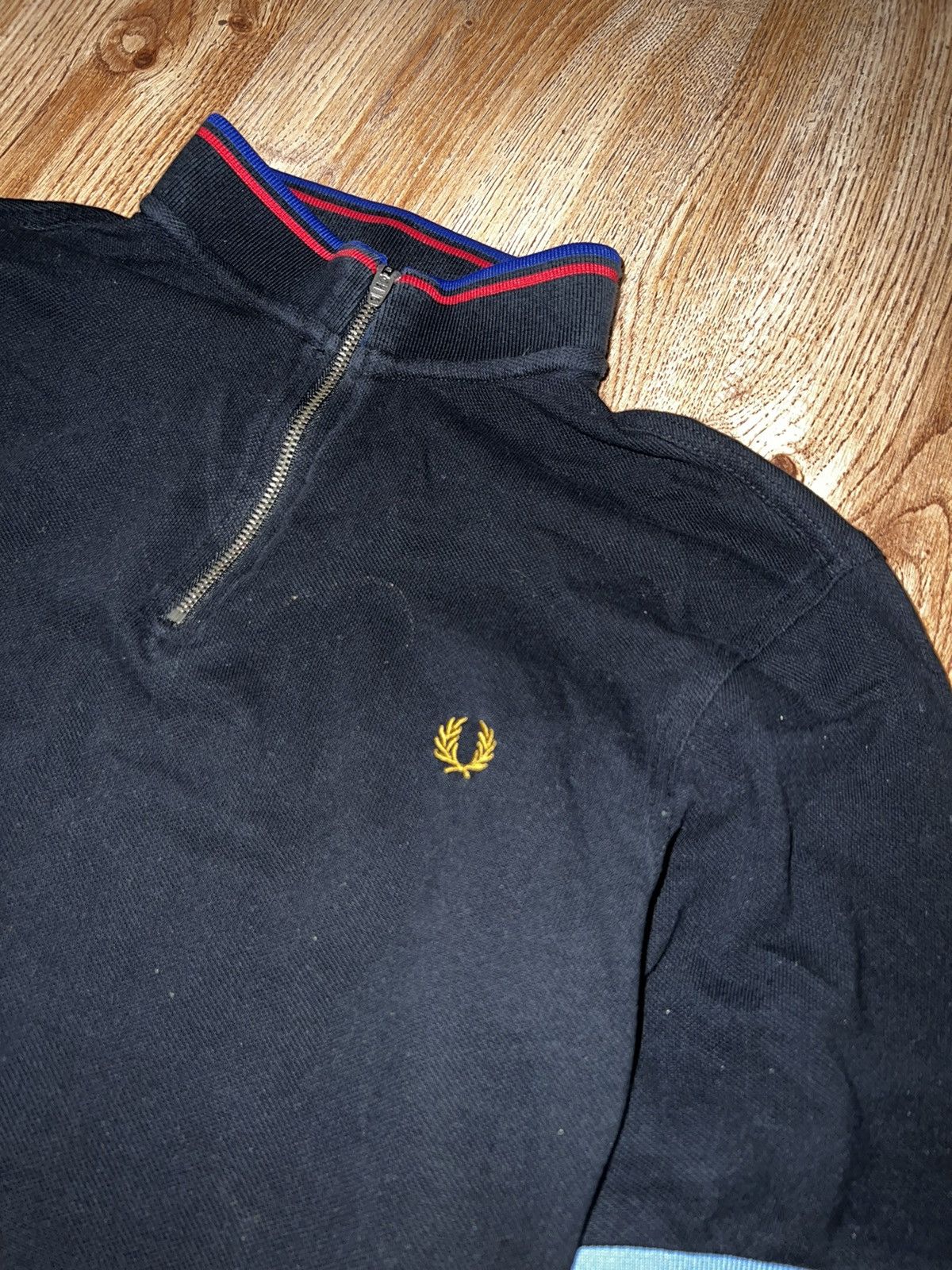 Designer × Fred Perry Fred Perry Polo T-Shirt Vintage size M Asphalt Size US M / EU 48-50 / 2 - 3 Thumbnail