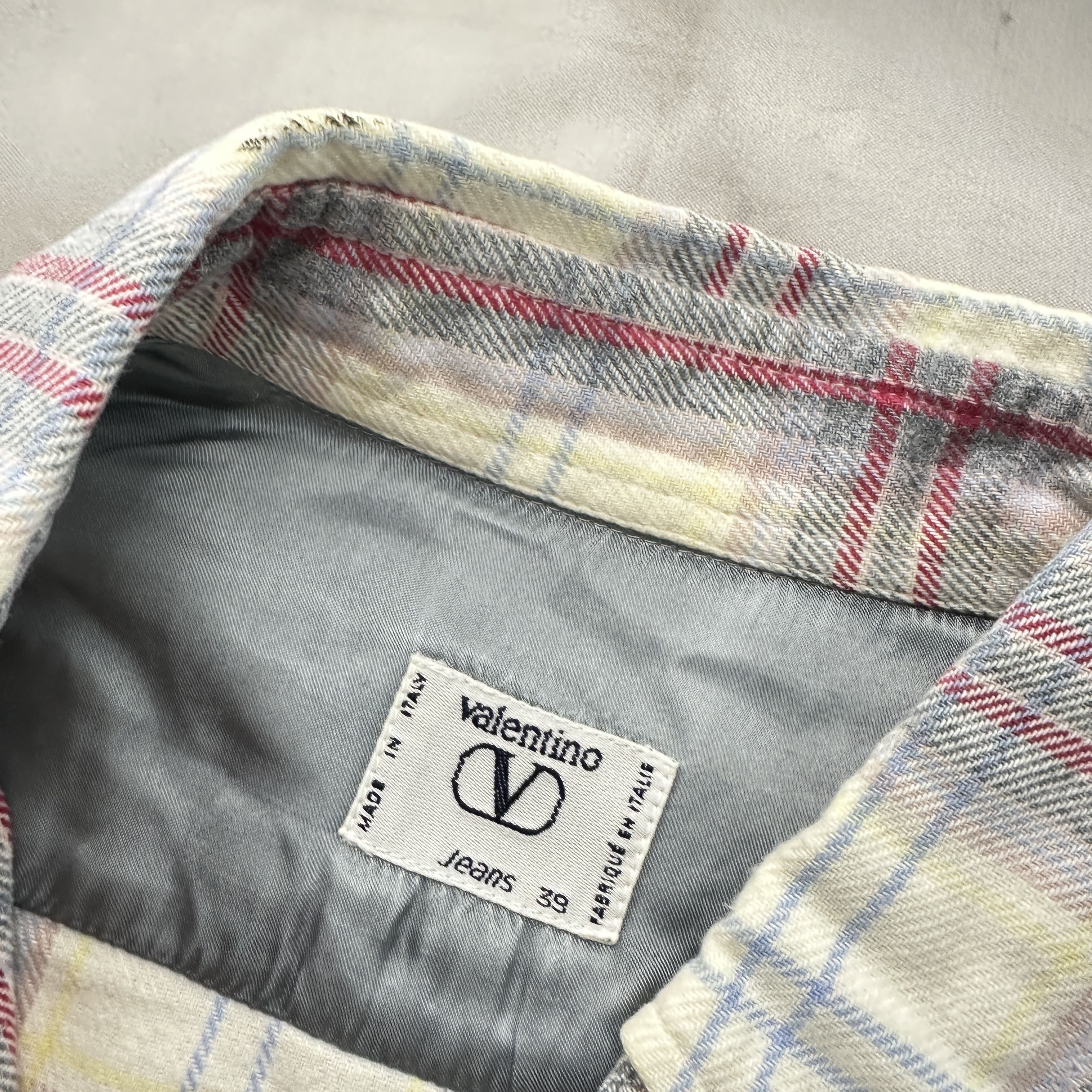 Valentino Camicia VALENTINO Flanella A Quadri – M Size US M / EU 48-50 / 2 - 3 Thumbnail