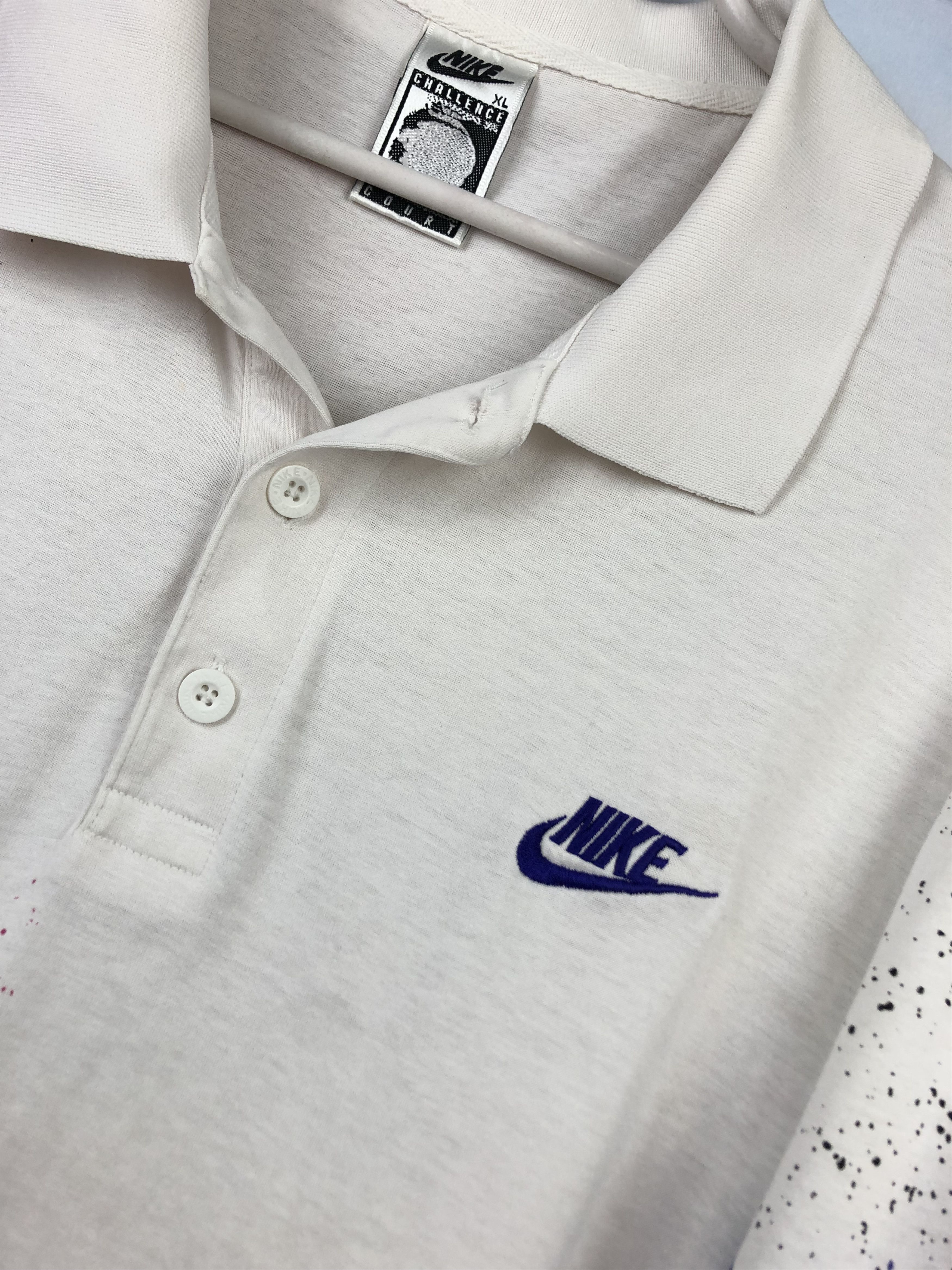 Nike Vintage Tee Nike Challenge Court Shirt Andre Agassi Jersey Size US XL / EU 56 / 4 - 5 Thumbnail