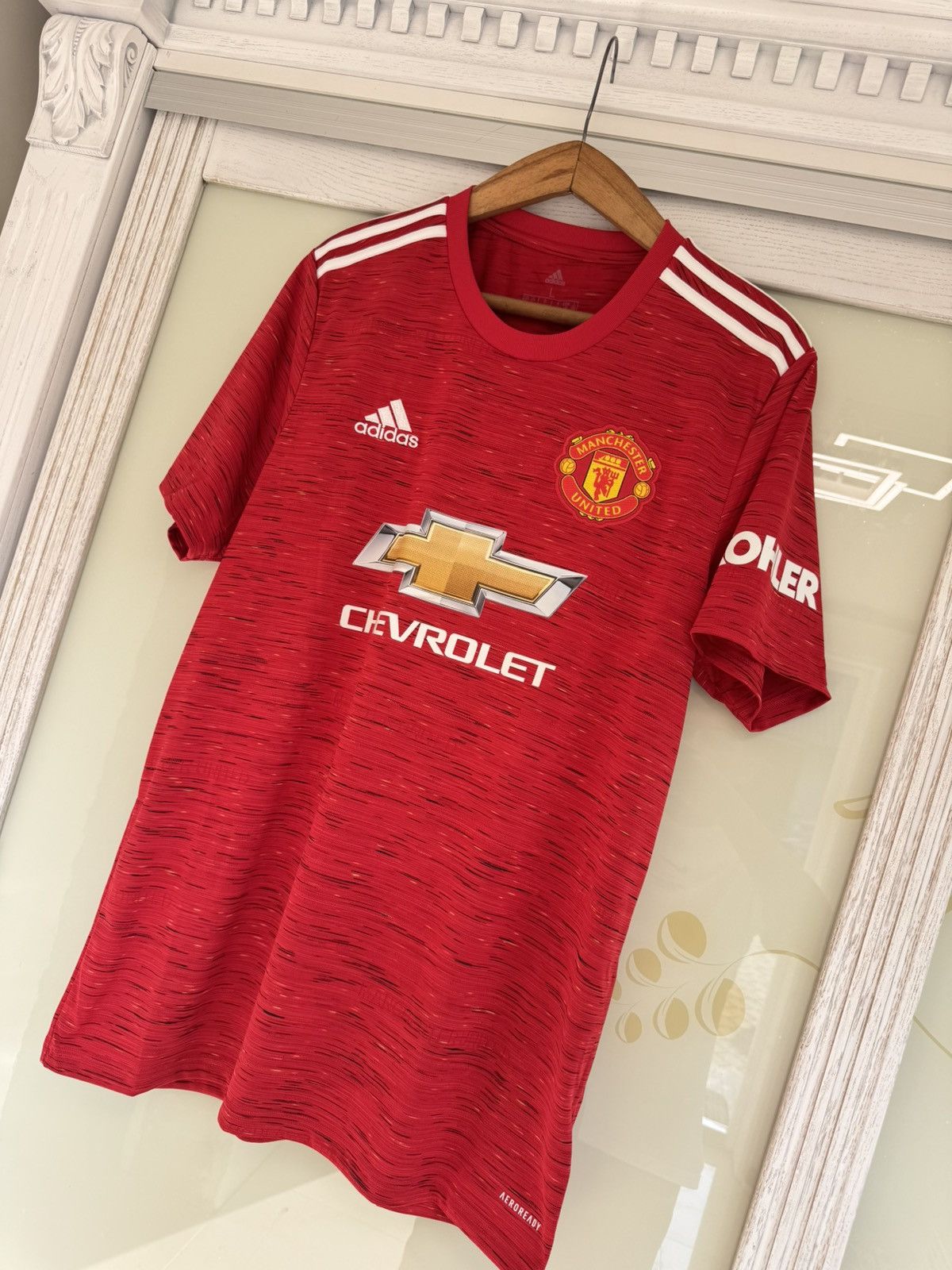 Adidas Manchester United 2020-2021 Home Soccer Jersey Football Kit Size US L / EU 52-54 / 3 - 3 Thumbnail