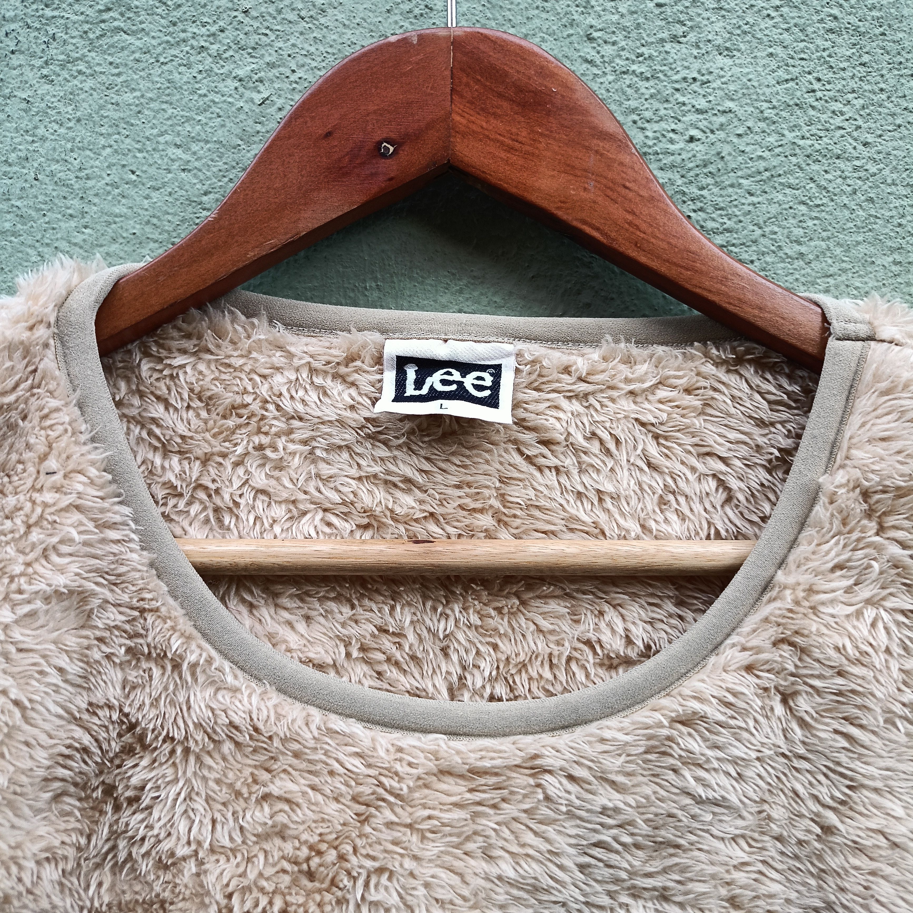Japanese Brand × Lee × Vintage Lee Fluffy fleece Size US XL / EU 56 / 4 - 6 Thumbnail