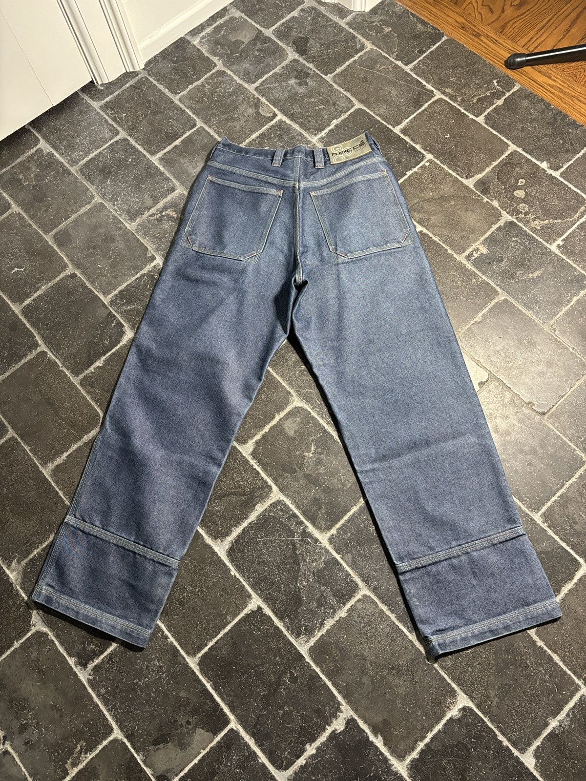 Mecca Vintage Mecca Jeans Double Knee Dark Wash Carpenter Pocket Size US 30 / EU 46 - 4 Thumbnail