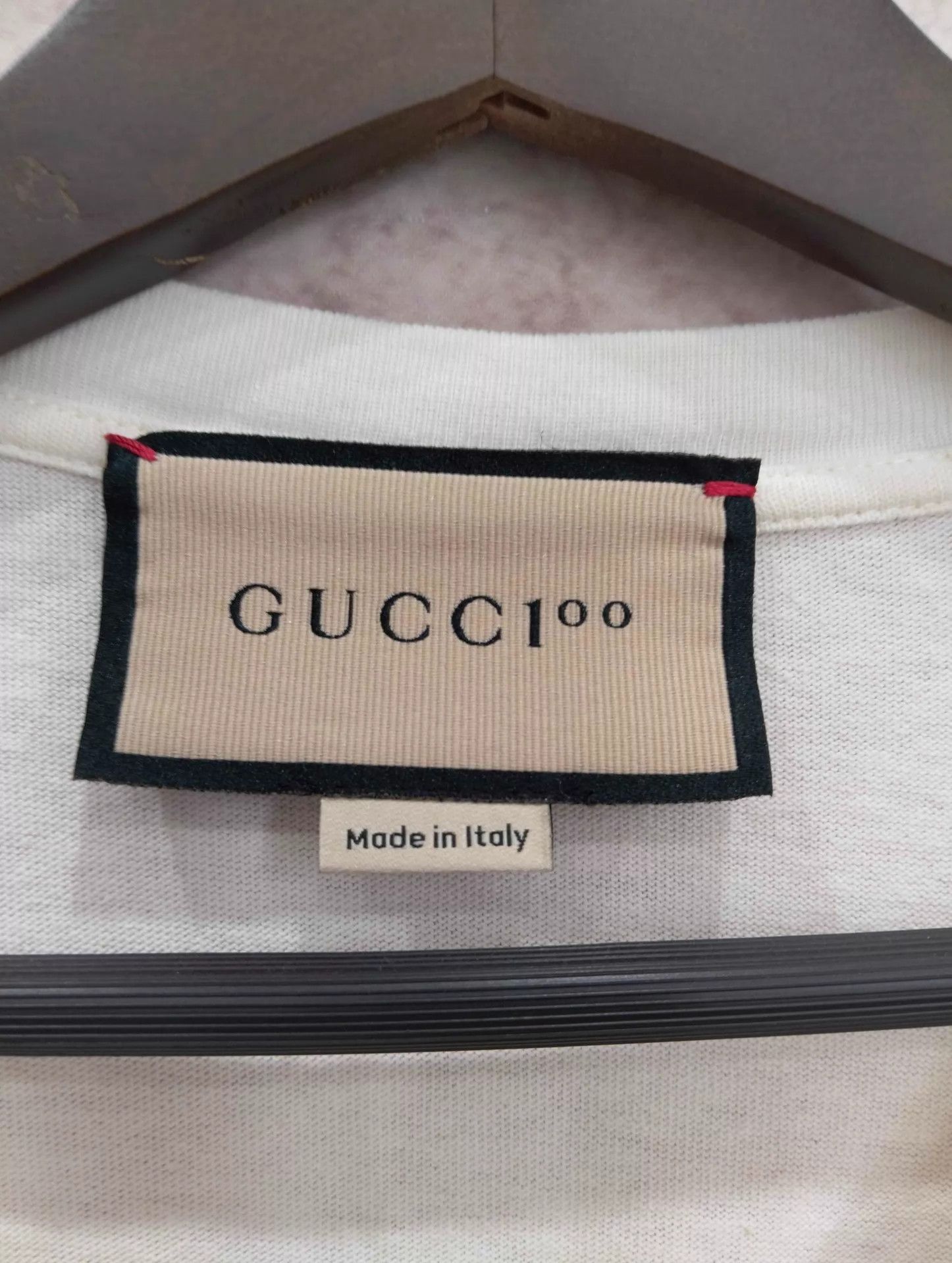 Gucci Gucci Striped Logo Short Sleeve Tee S 95 New Size US S / EU 44-46 / 1 - 4 Thumbnail