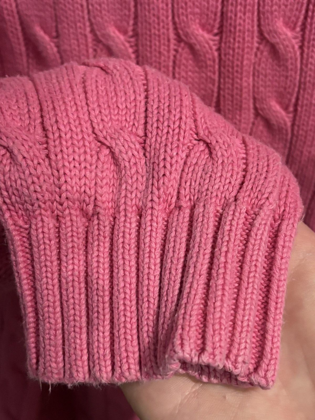 Ralph Lauren Ralph Lauren Cable-Knit Jumper & Sweater Men’s Pink L Size L / US 10 / IT 46 - 11 Thumbnail