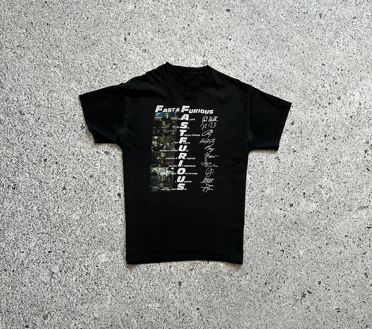 Vintage Vintage 2000’s Fast Furious Vin Diesel Paul Walker Movie Tee Size US M / EU 48-50 / 2 - 2 Thumbnail