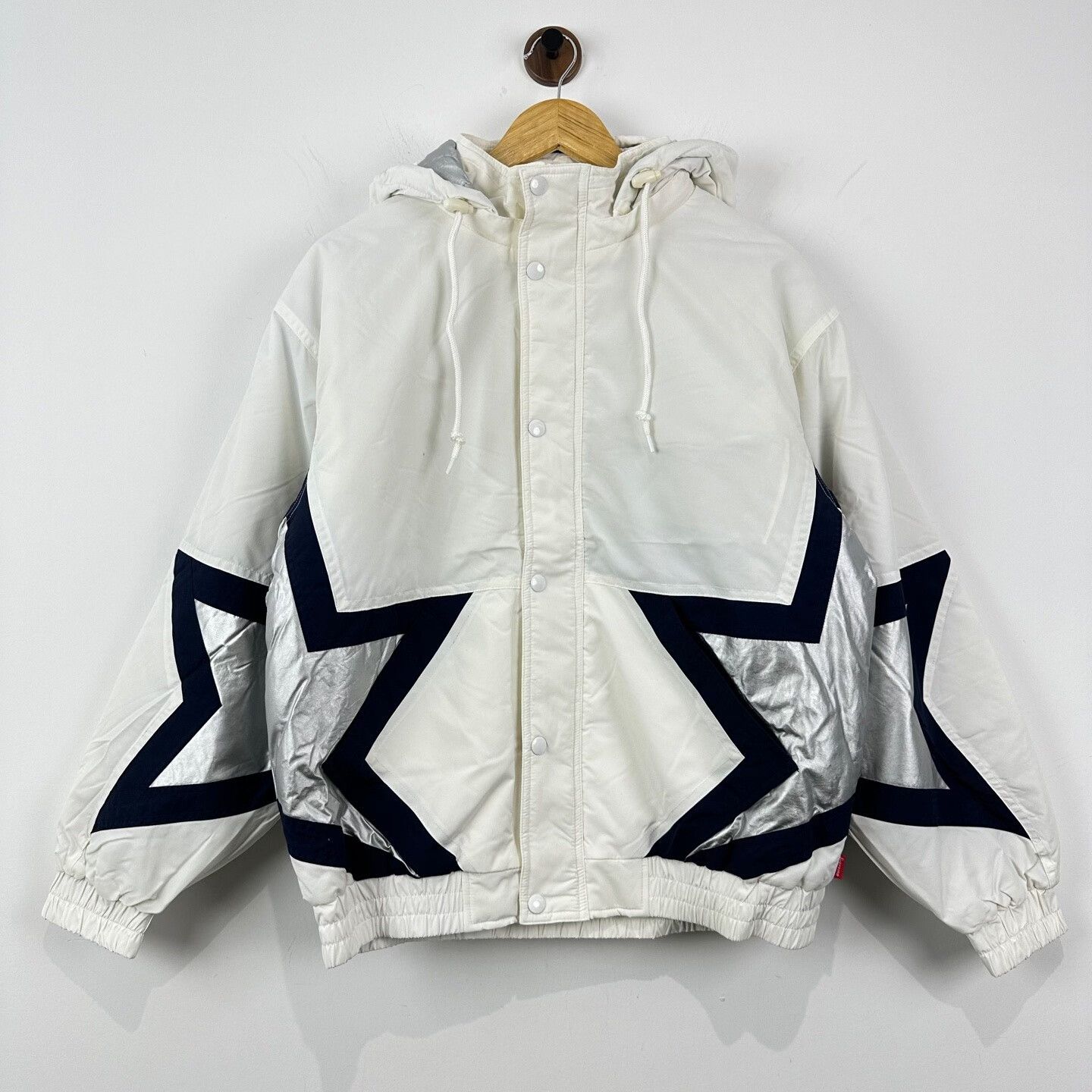 Supreme Supreme Cotton Jacket with Star Design Size US S / EU 44-46 / 1 - 1 Thumbnail