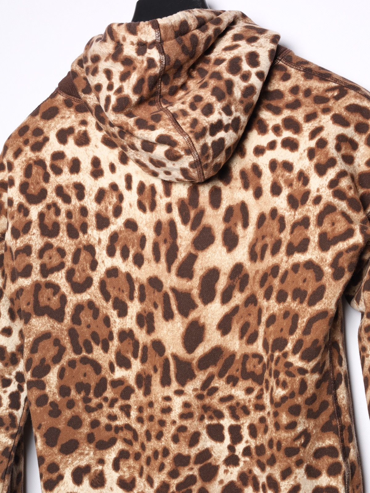 Dolce & Gabbana Dolce Gabbana Vintage Leopard Camo Printed Hoodie Size XS / US 0-2 / IT 36-38 - 18 Thumbnail