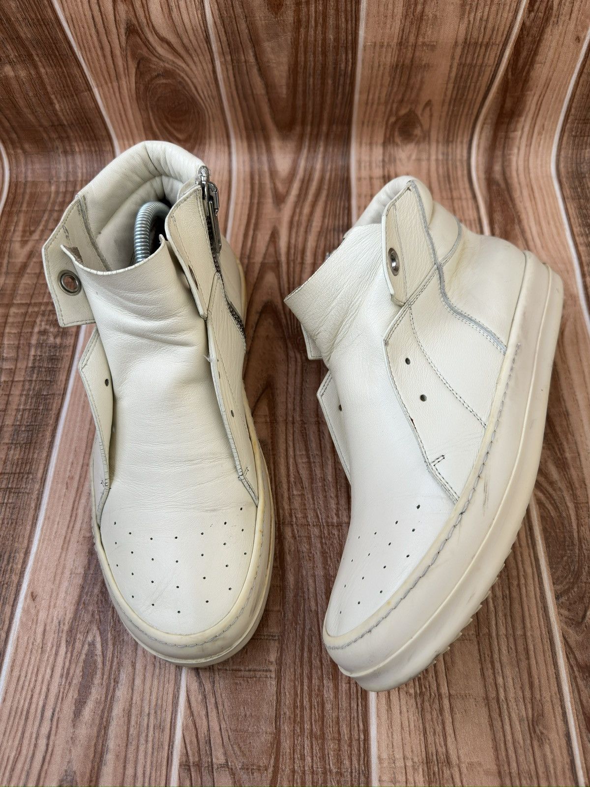 Rick Owens E17 Rick Owens Island Dunk Sneakers Size US 9.5 / EU 42-43 - 17 Thumbnail