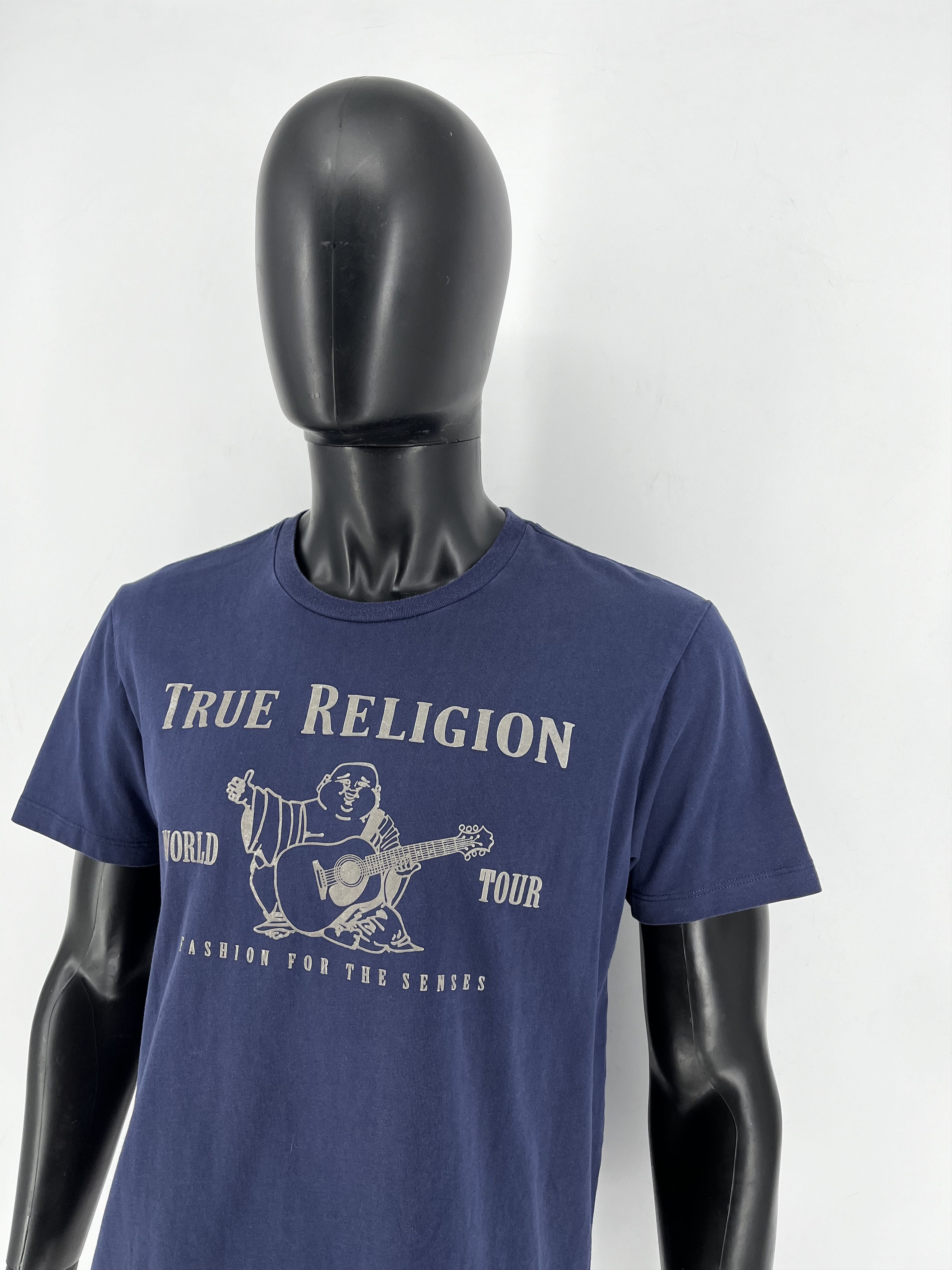 Japanese Brand True Religion Big Buddha Chief Keef Style Rap T Shirt Size US L / EU 52-54 / 3 - 8 Thumbnail
