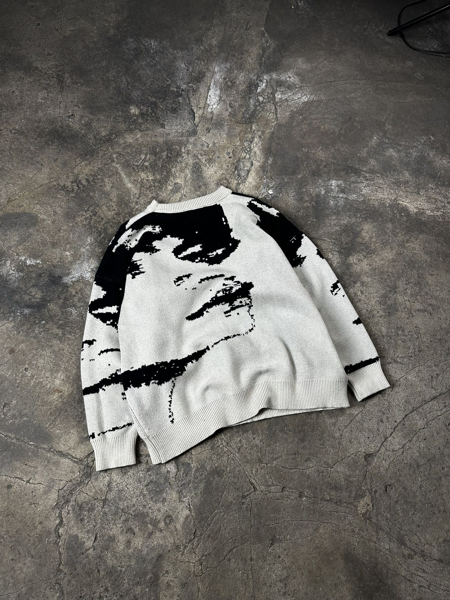 Ih Nom Uh Nit Ih Nom Uh Nit Face Knit Sweater Size US S / EU 44-46 / 1 - 5 Thumbnail