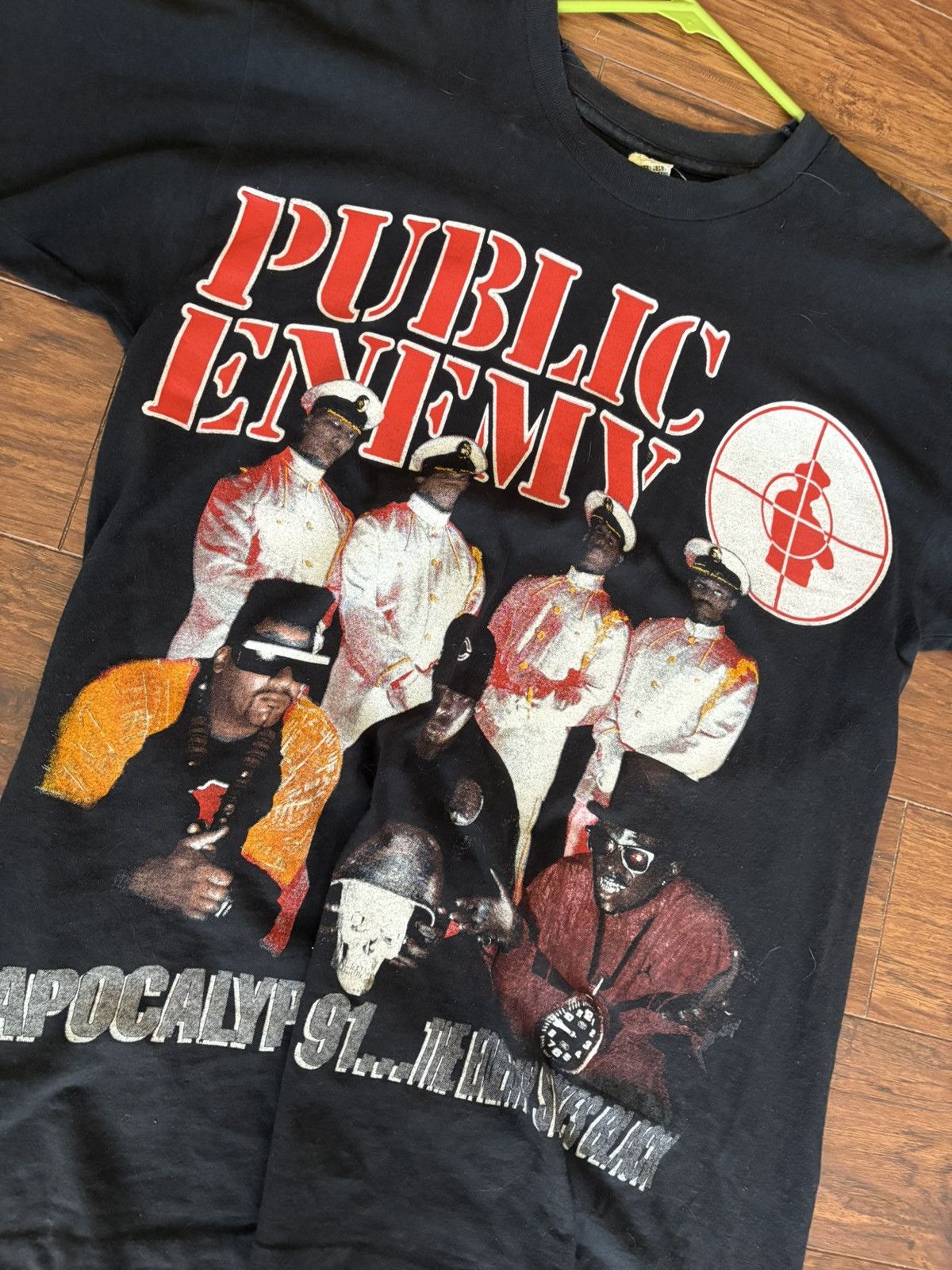 Rap Tees Vintage Public Enemy Apocalypse 91 Tee Size US L / EU 52-54 / 3 - 2 Thumbnail