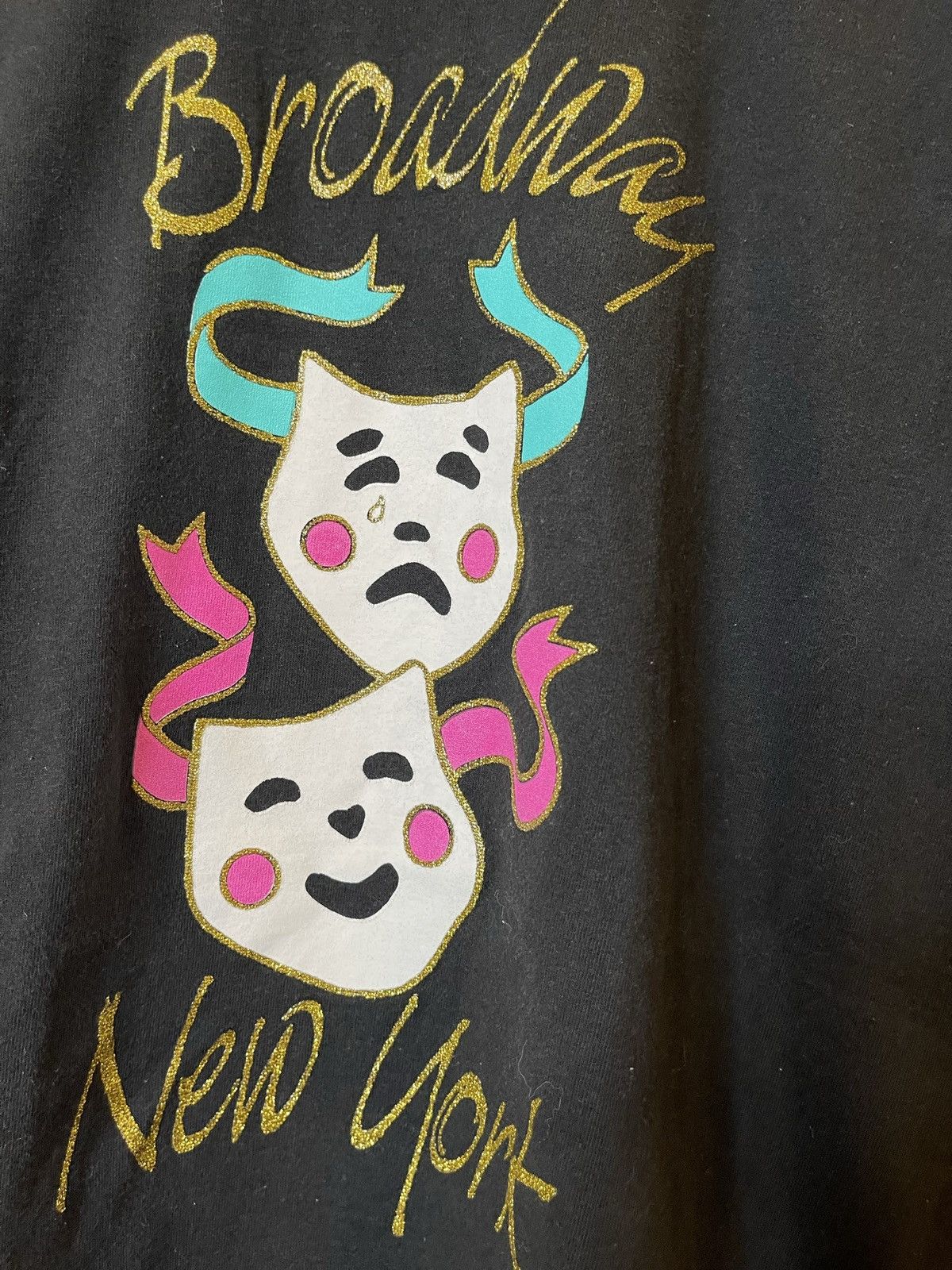 Vintage 1990’s Broadway New York Vintage NYC T-Shirt Size US L / EU 52-54 / 3 - 7 Thumbnail