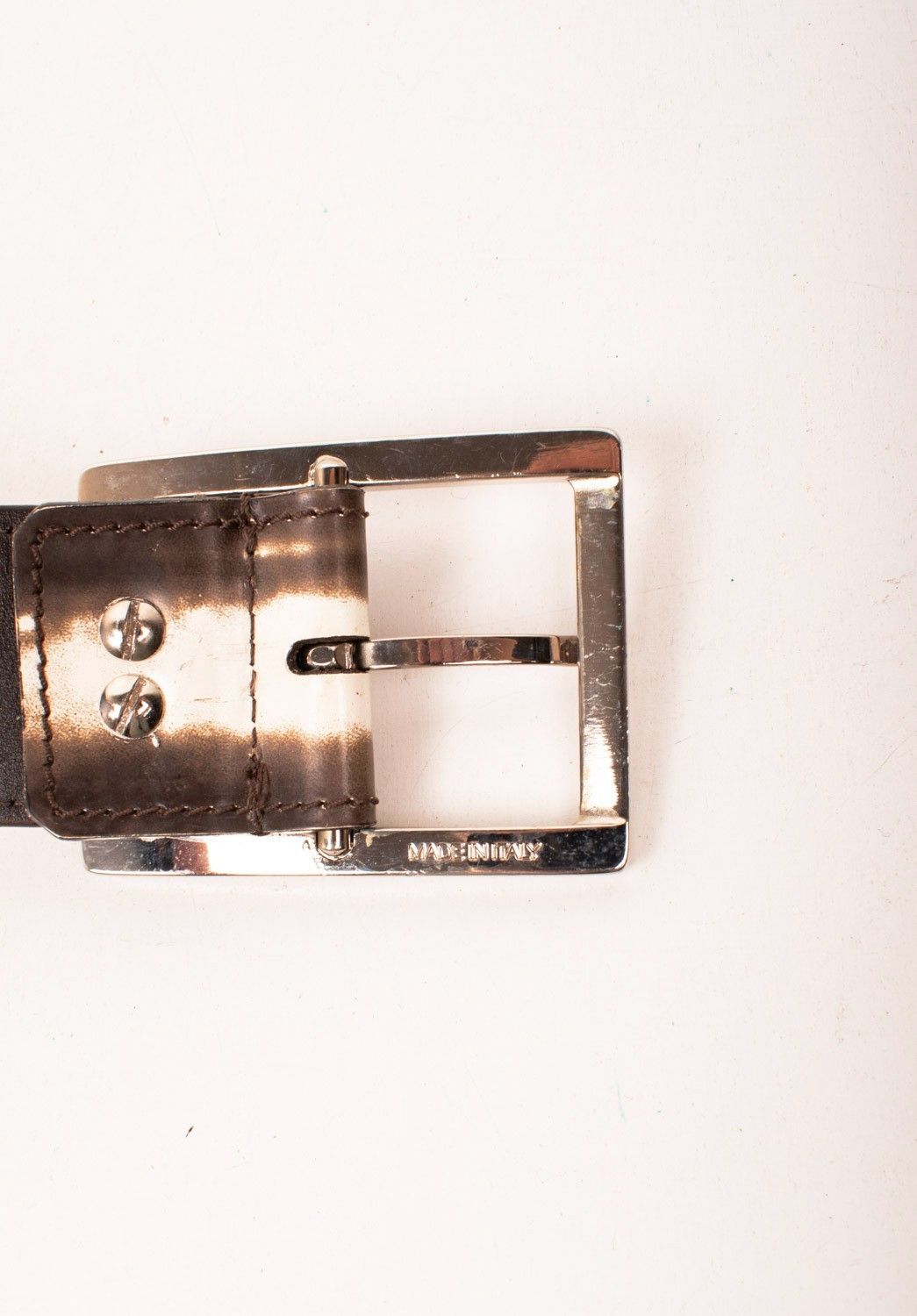 Testoni A.Testoni Men Leather Belt Size L Size 38 - 4 Thumbnail
