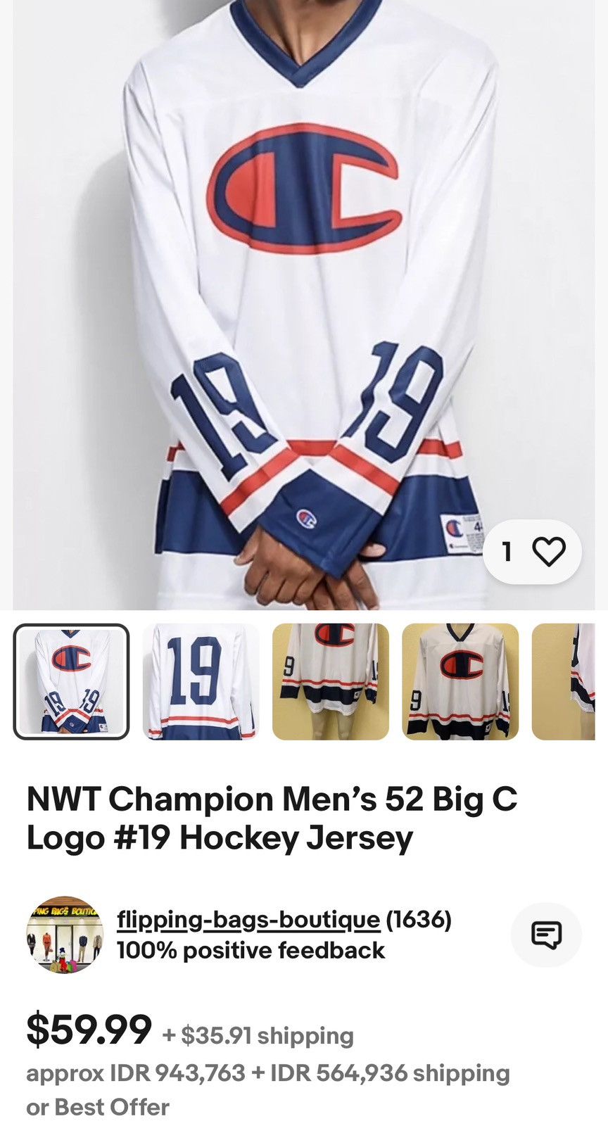 Champion hockey jersey deals