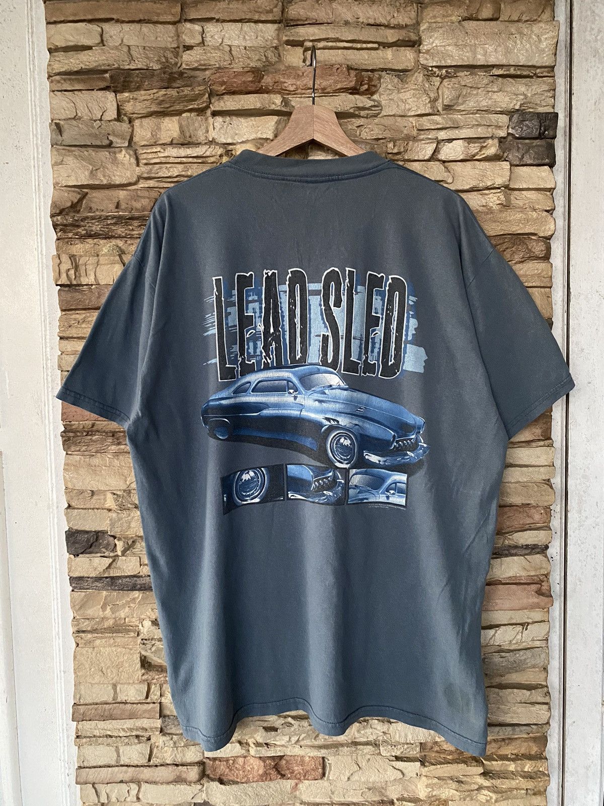 Vintage 1999 Hot Rod Magazine Lead Seed 90s Tees racing nascar