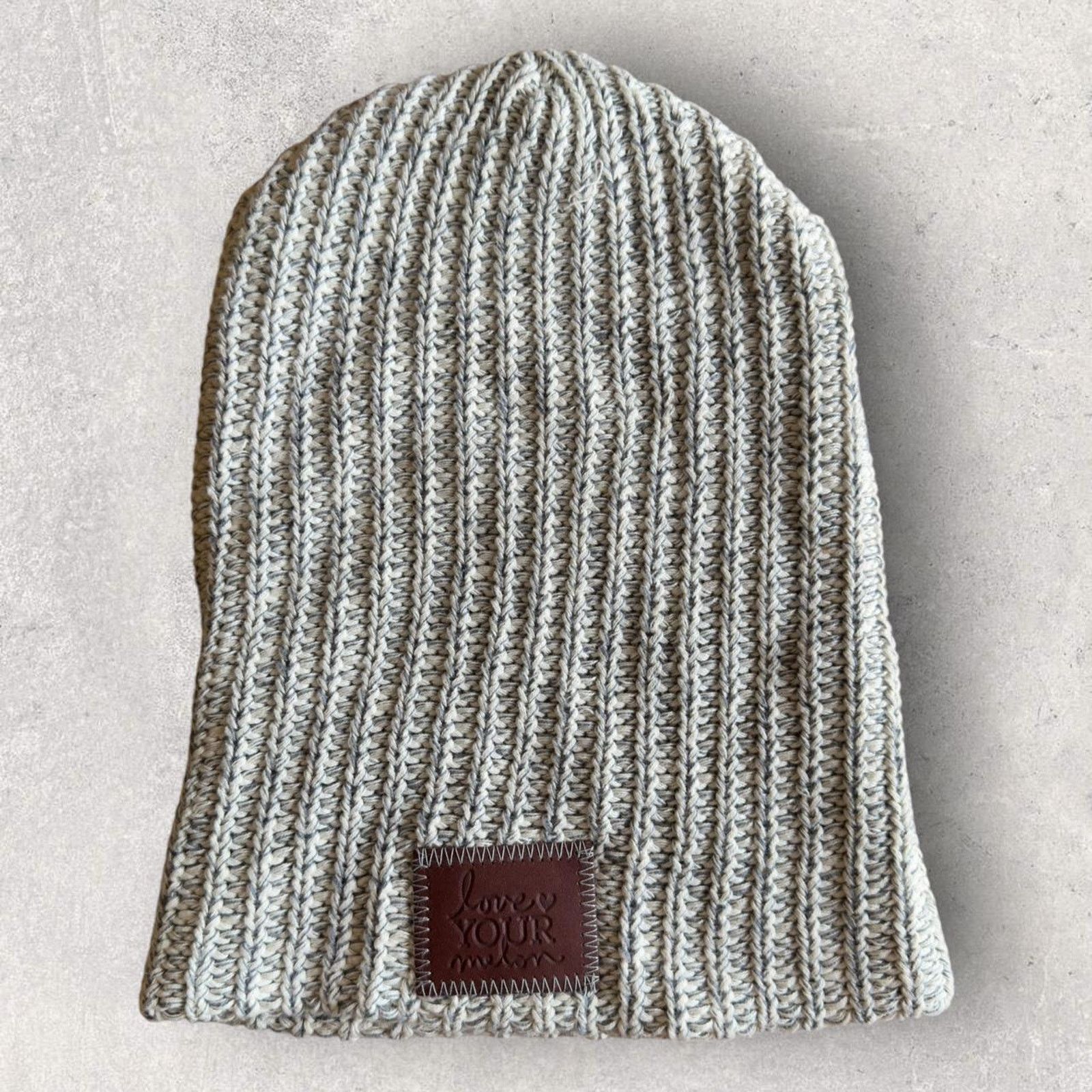 Other Love Your Melon Gray Knitted Hat 💜 Size ONE SIZE - 1 Thumbnail