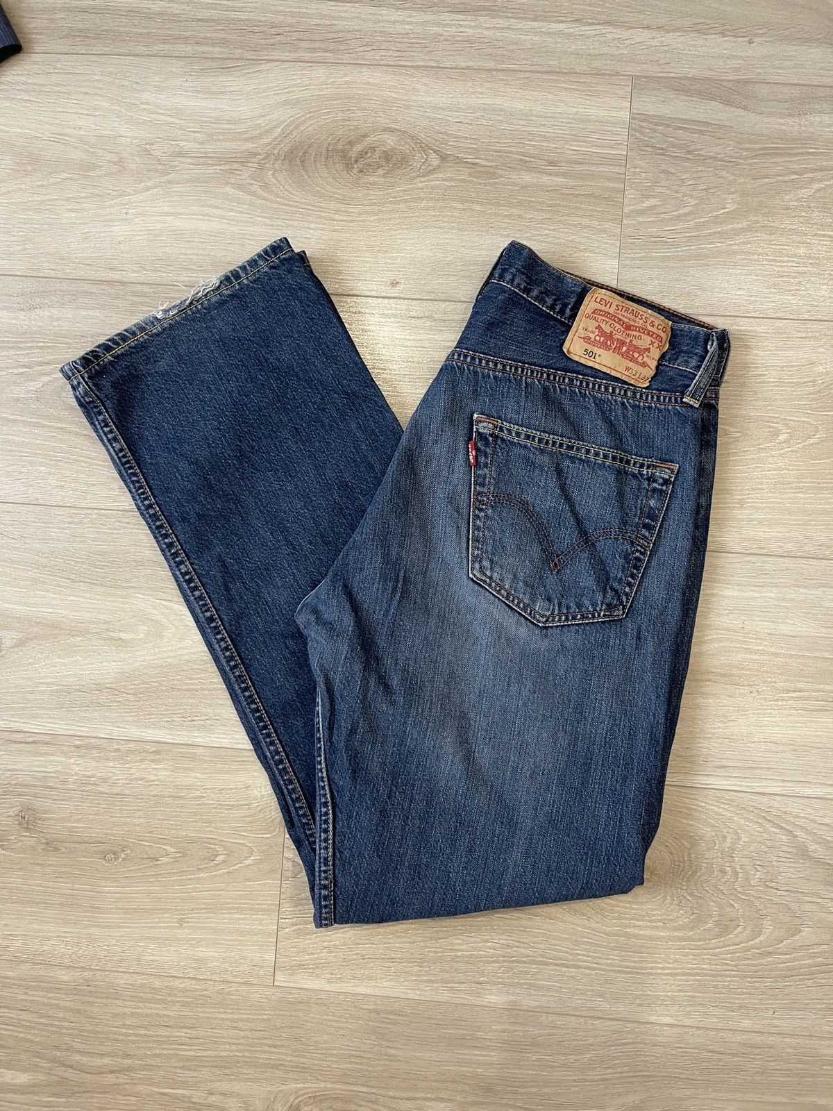 Levi's Vintage Levi’s 501 Levis jeans men’s denim 33 Size US 33 - 17 Thumbnail
