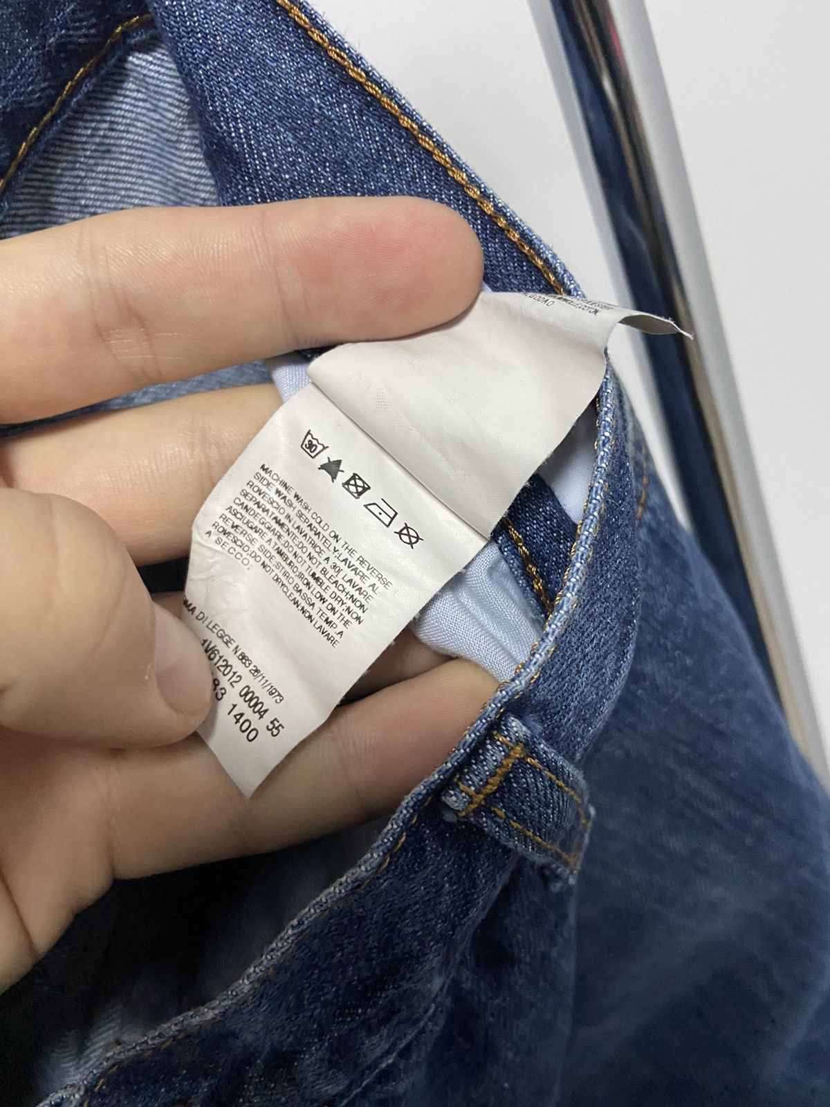 Versace × Vintage Versace jeans pants logo pocket vintage luxury Size US 32 / EU 48 - 7 Thumbnail