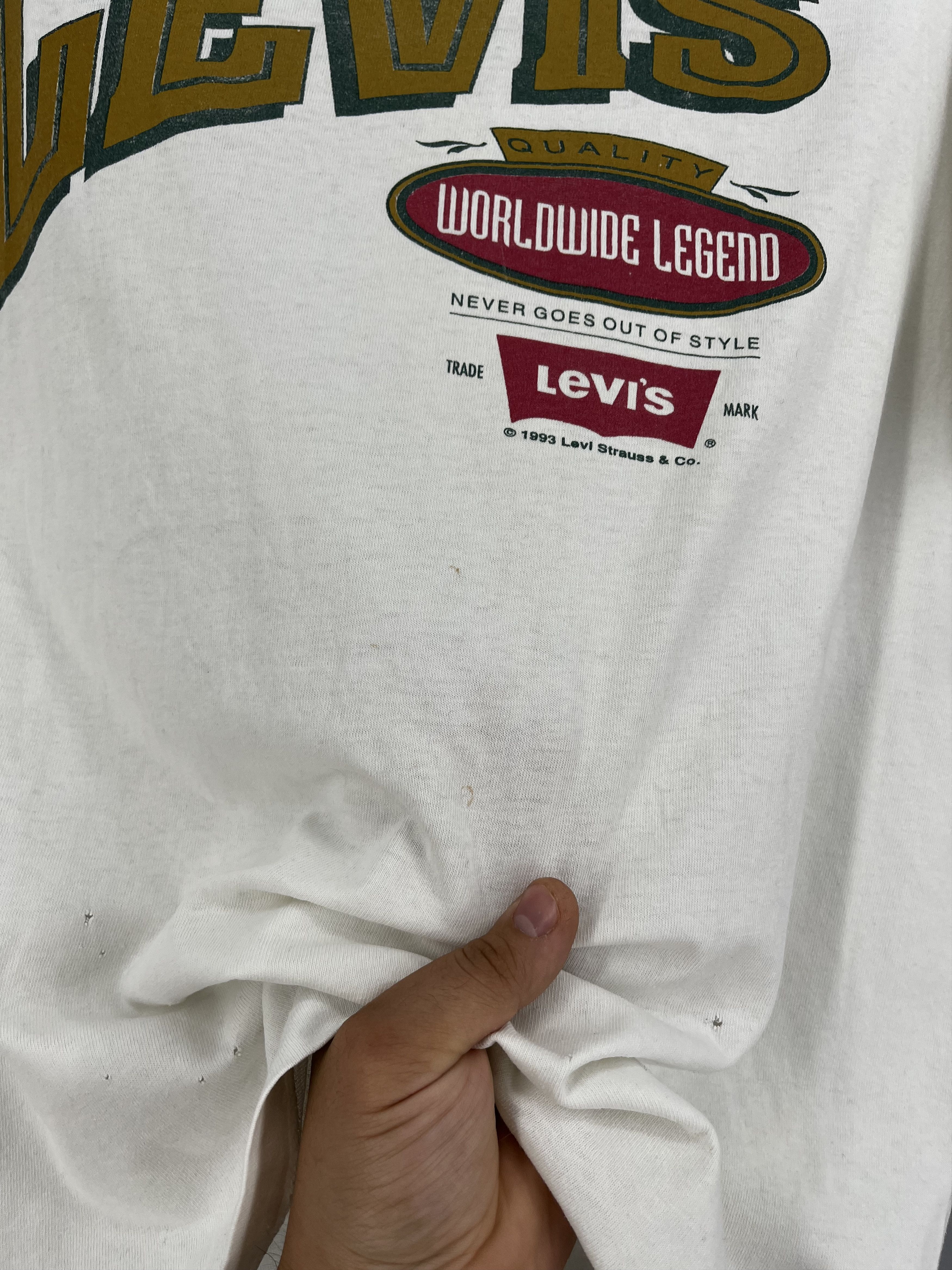 Levi's × Levi's Vintage Clothing × Vintage Levi's Vintage Clothing WORLDWIDE LEGEND 1993 USA Size US M / EU 48-50 / 2 - 11 Thumbnail