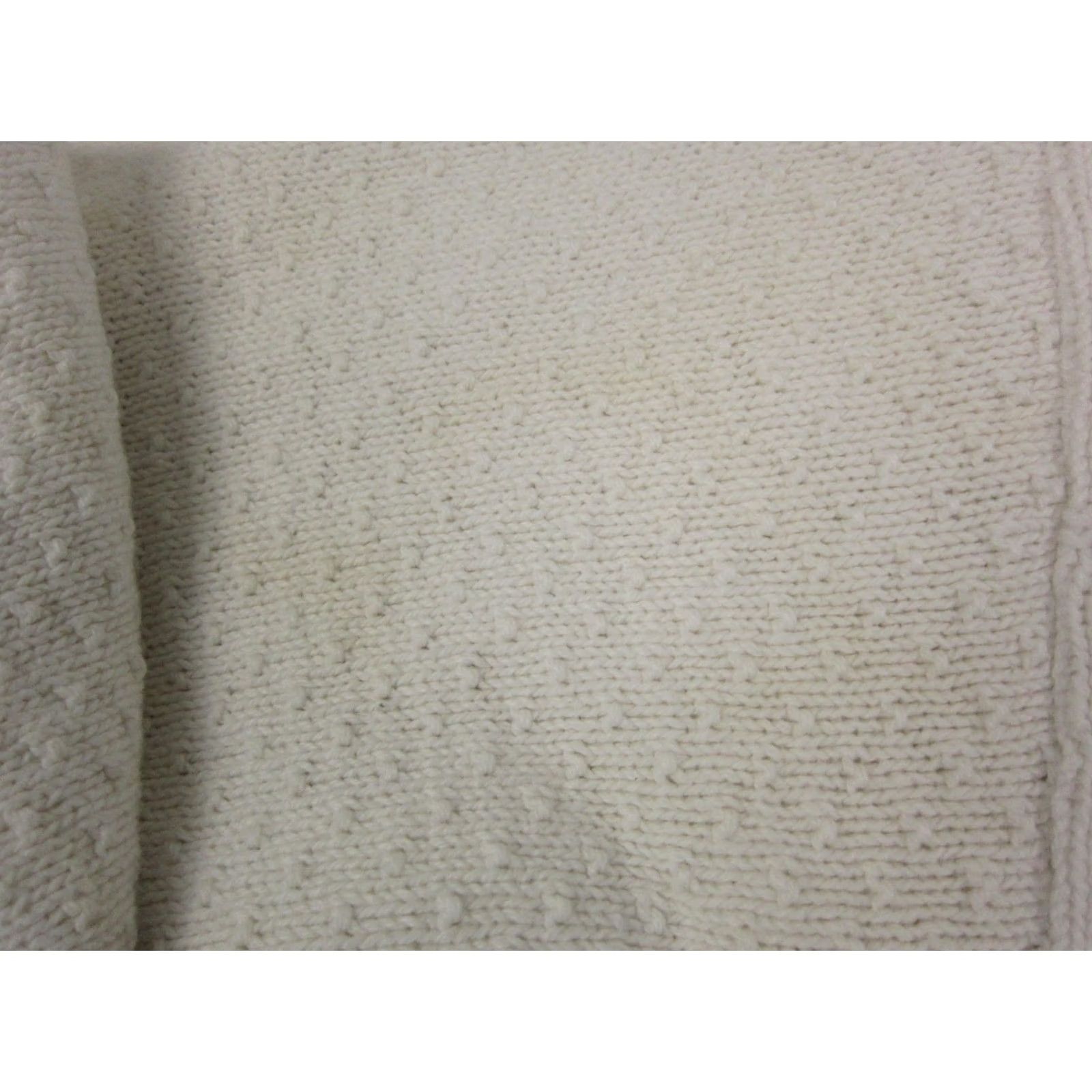 Vintage Isles of Cotton Sweater Womens M Ivory Embroidered Knit Collared Long Sleeve Pullover 90s USA Vintage: No Ladies Made in USA Size M / US 6-8 / IT 42-44 - 6 Thumbnail