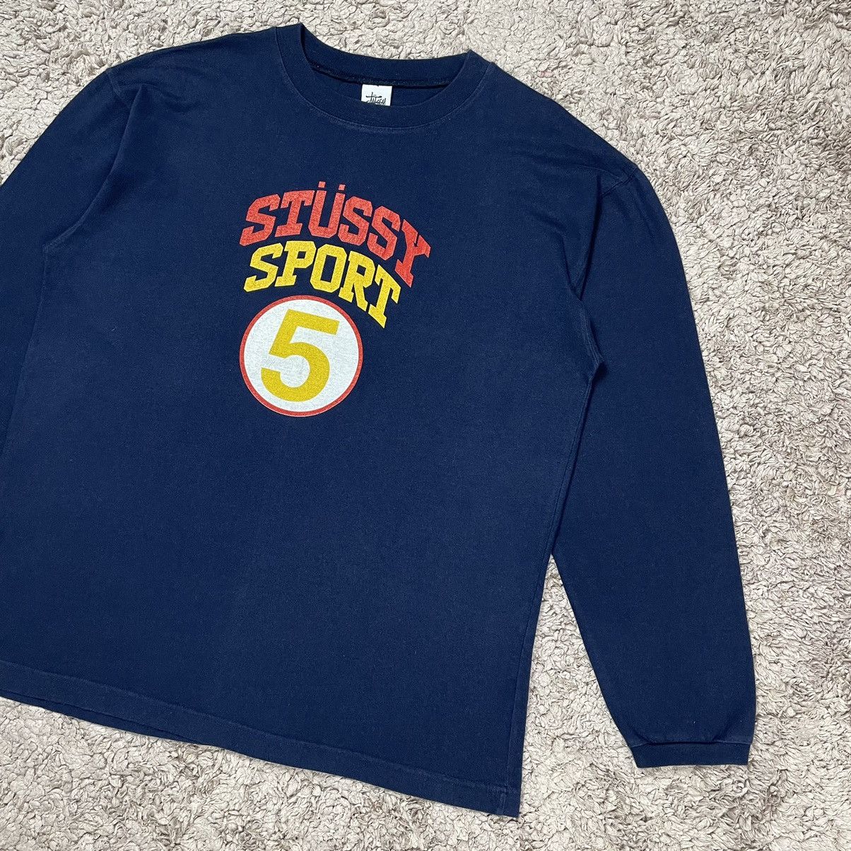 Stussy Vintage Stussy Sport Longsleeve T-shirt Size US M / EU 48-50 / 2 - 4 Thumbnail