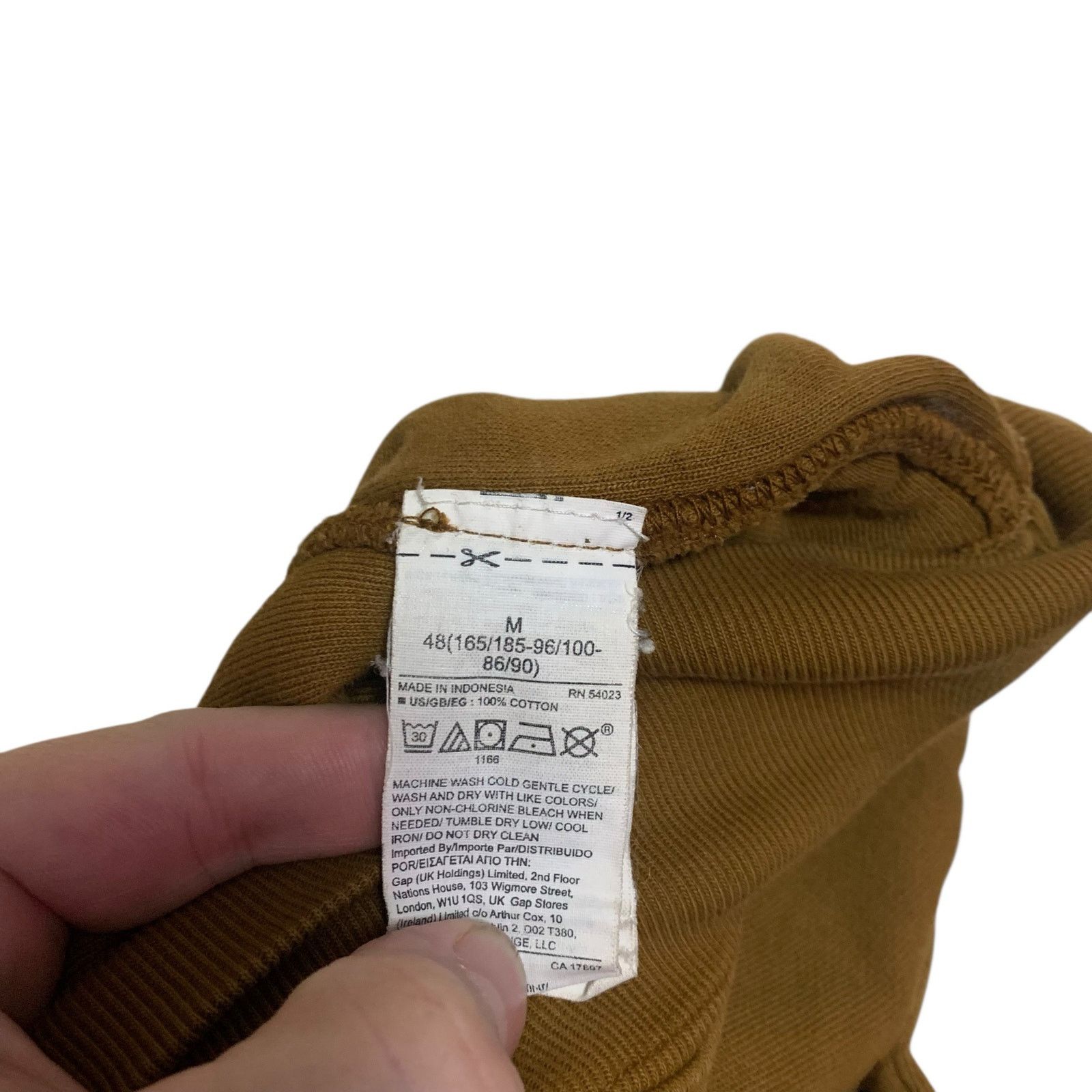 Kanye West Yeezy Yzy x GAP Double Layer Brown Hoodie Womens Size M Size M / US 6-8 / IT 42-44 - 6 Thumbnail
