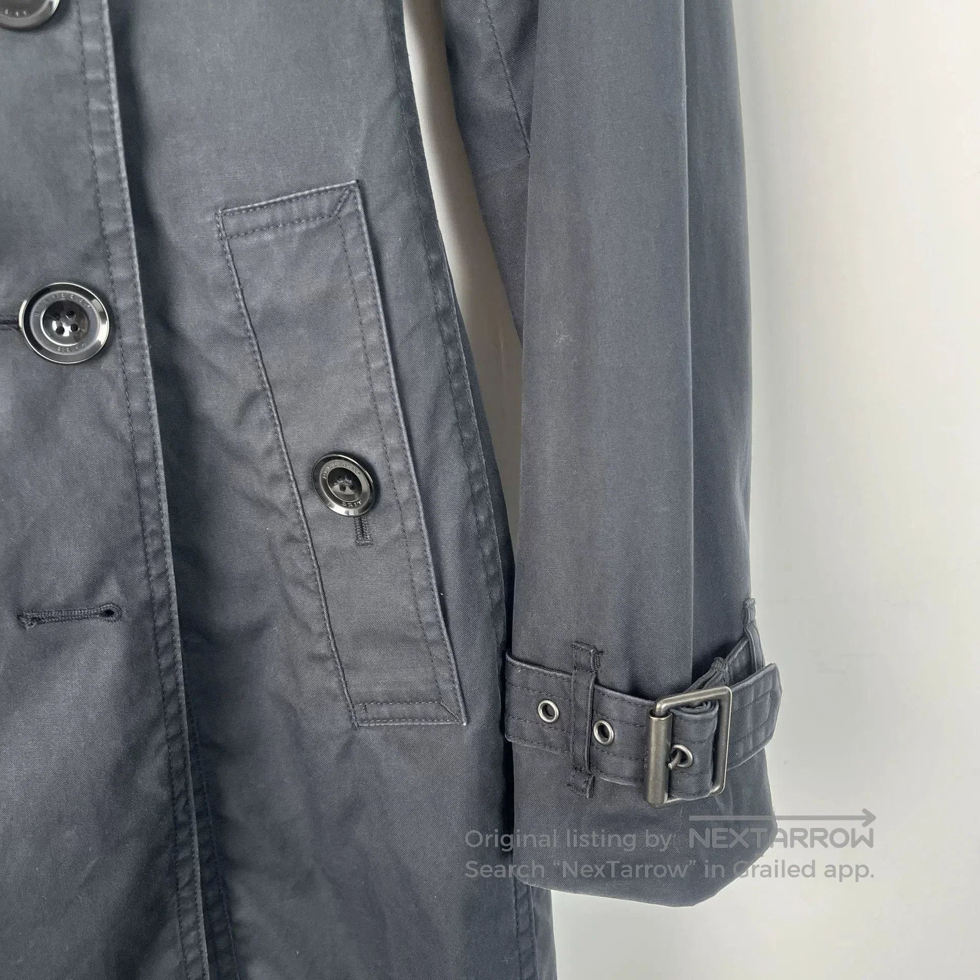 Burberry Burberry Brit Black Trench Coat. Size US M / EU 48-50 / 2 - 3 Thumbnail