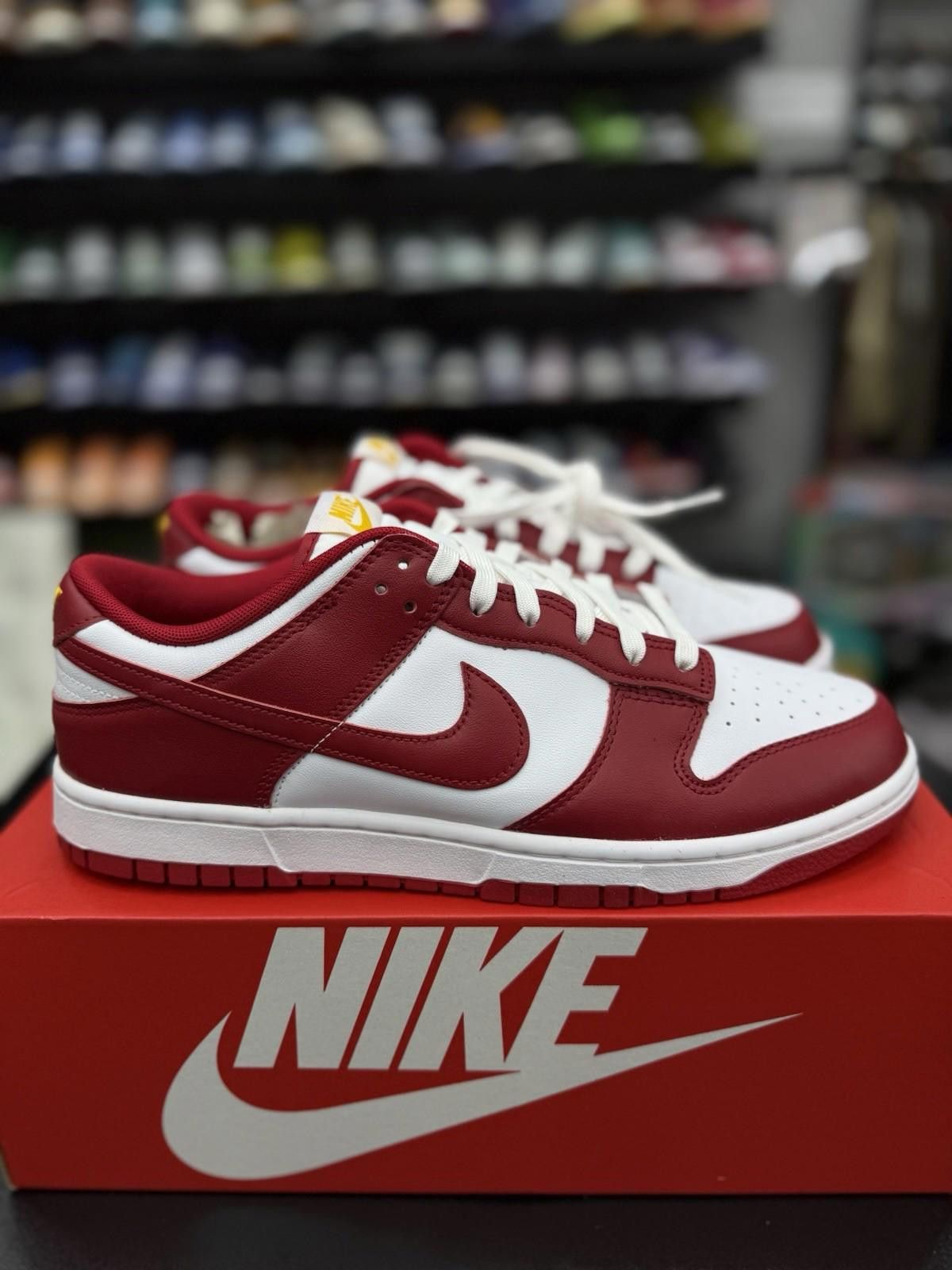 Nike Size 11 - Nike Dunk Low USC New DD1391-602 Authentic Size US 11 / EU 44 - 1 Thumbnail