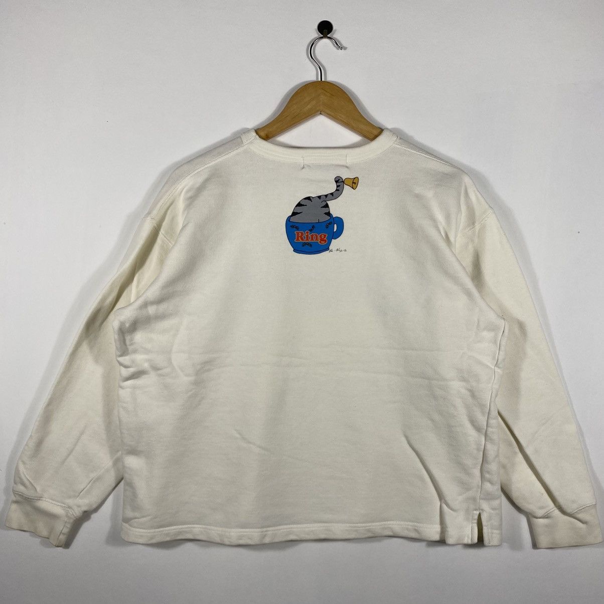 Vintage Vintage 90's Bi-Way Crazy Shirts Hawaii Crewneck Sweatshirt Size US L / EU 52-54 / 3 - 6 Thumbnail