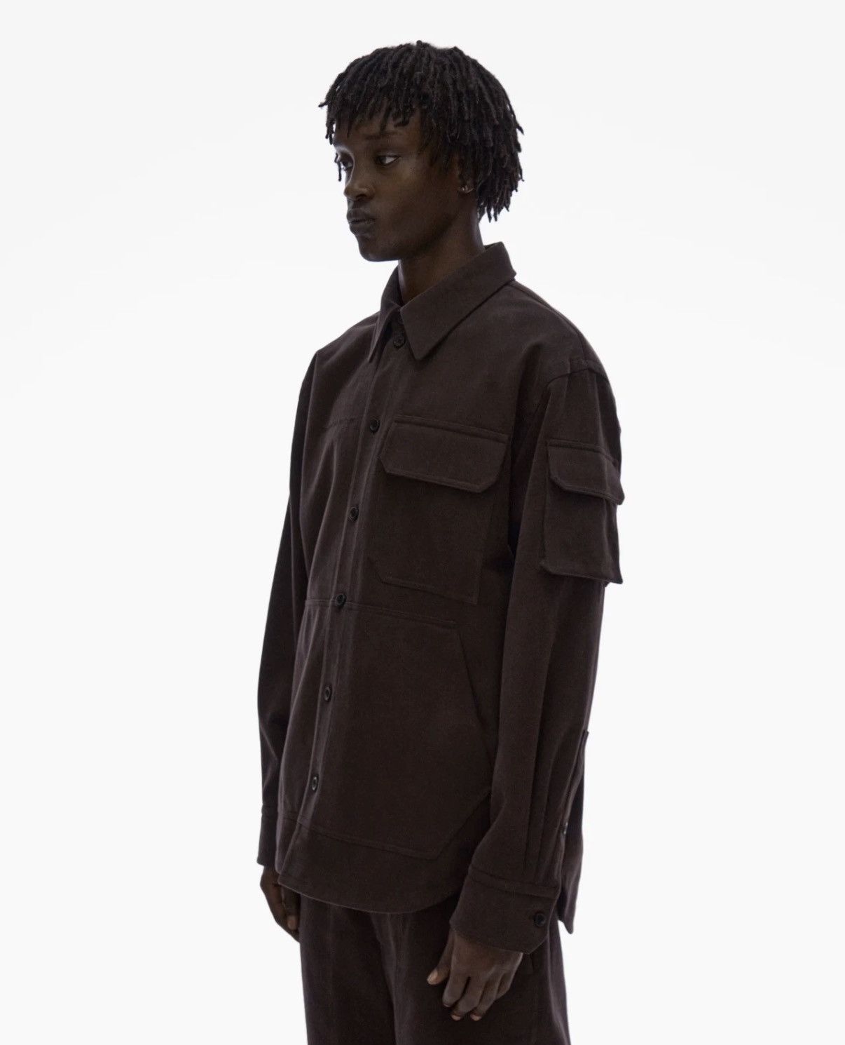 Helmut Lang Helmut lang brushed cotton twill over-shirt jacket small NWT Size US S / EU 44-46 / 1 - 6 Thumbnail