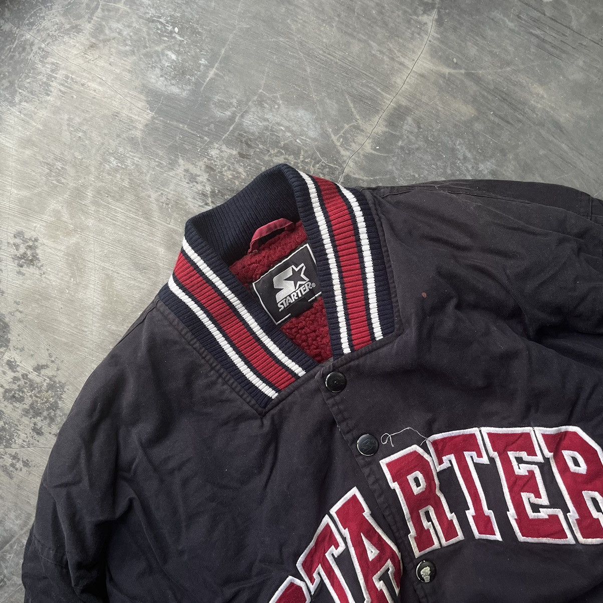 Starter × Vintage Starter bomber spell out big logo Size US XXL / EU 58 / 5 - 2 Thumbnail