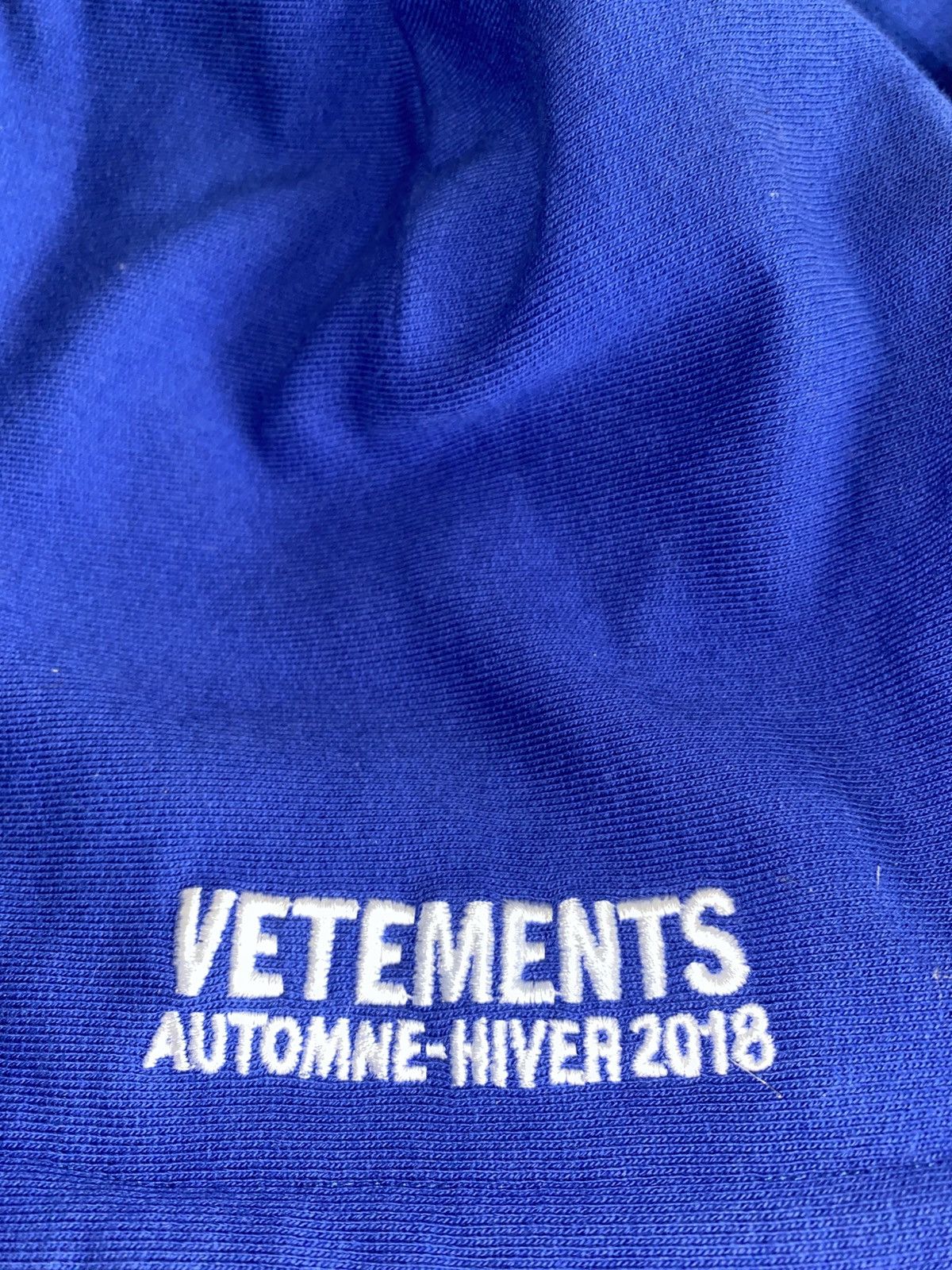 Vetements VETEMENTS POUR FEMME 2018 Oversized Euro Hoodie (s) Size US S / EU 44-46 / 1 - 3 Thumbnail