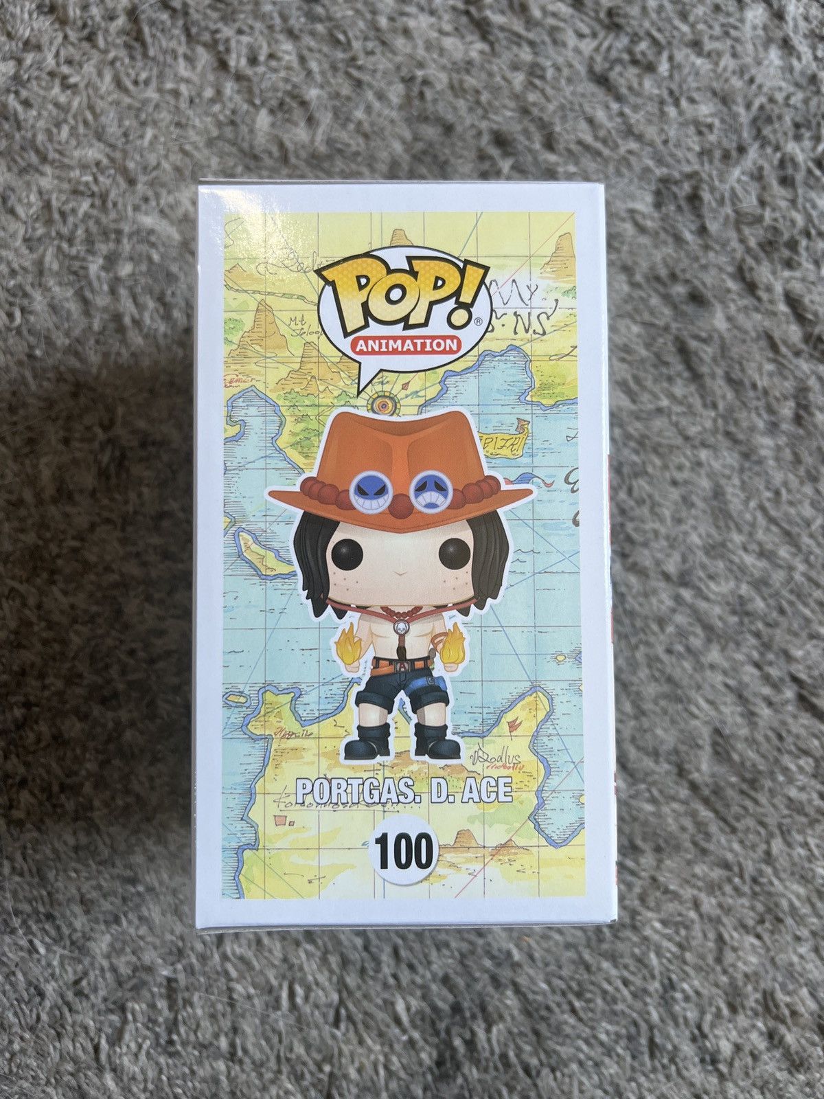One Piece Funko Pop! Portgas. D. Ace Vinyl Figure Size ONE SIZE - 3 Thumbnail